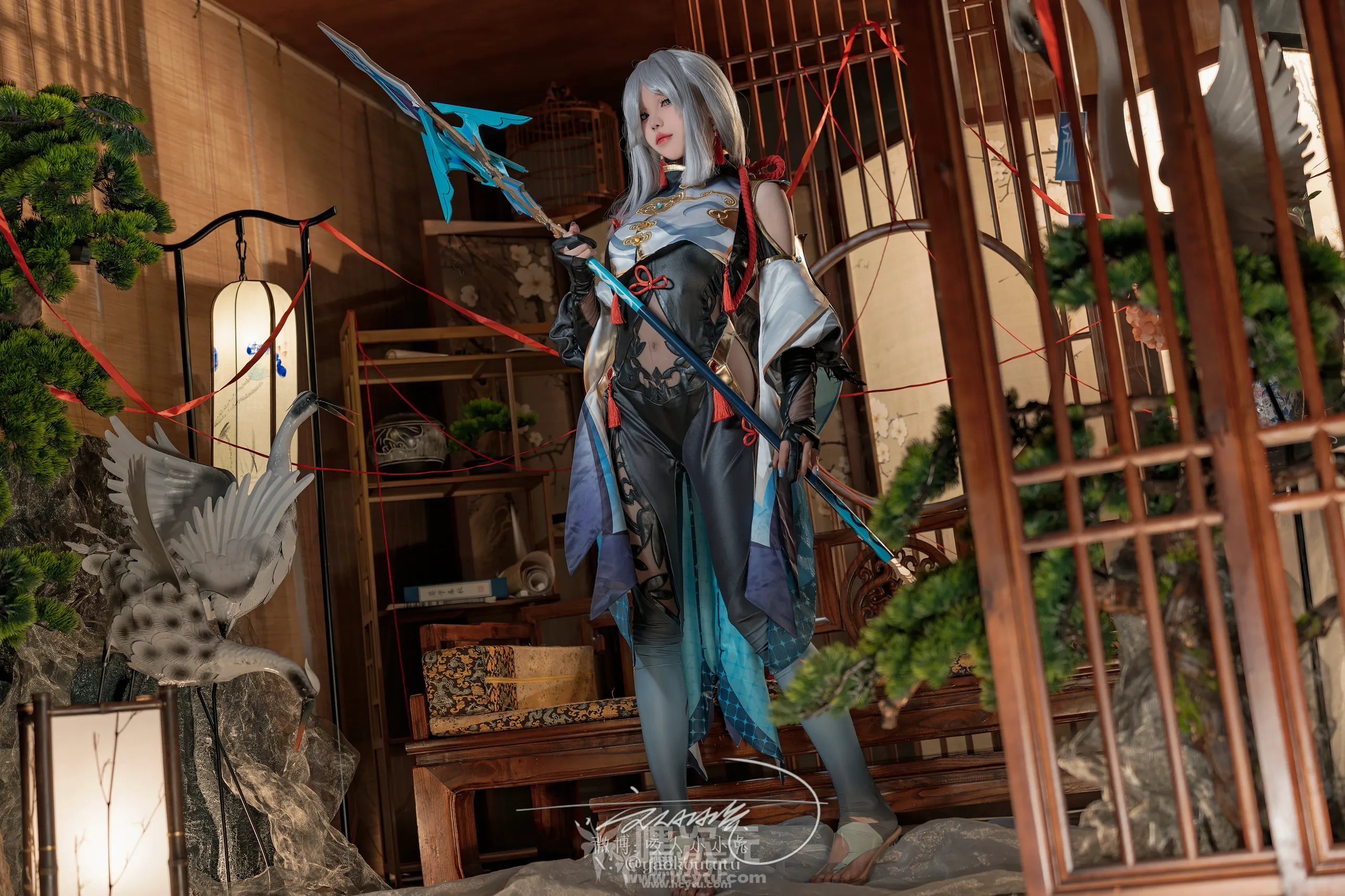 咬人小小兔 申鹤-明枪[四月作品][在线欣赏]