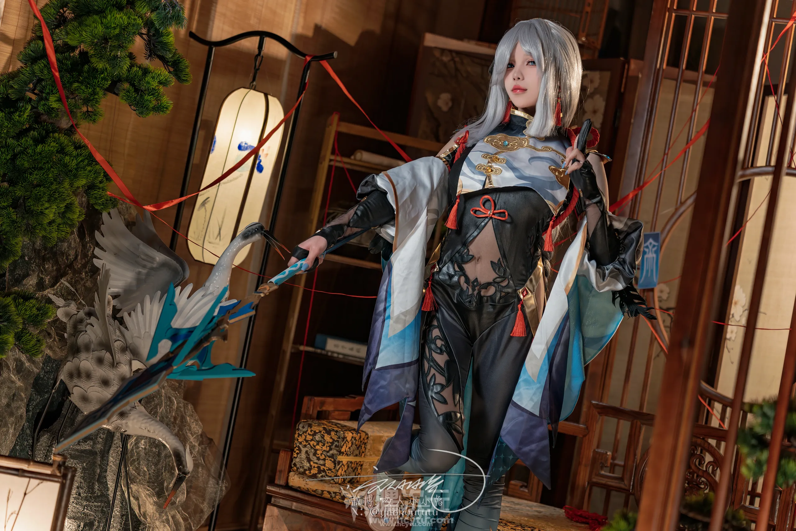咬人小小兔 申鹤-明枪[四月作品][在线欣赏]