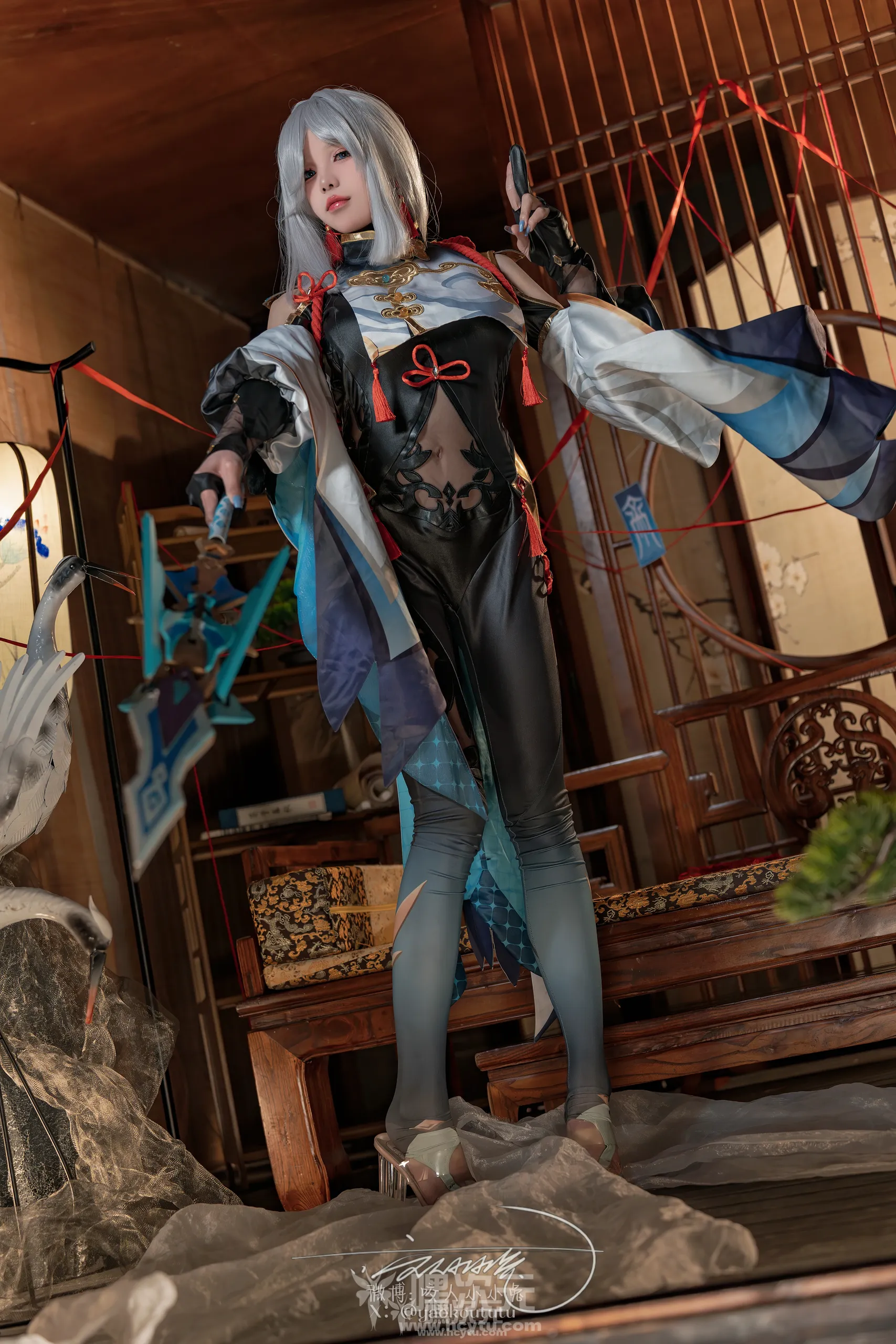 咬人小小兔 申鹤-明枪[四月作品][在线欣赏]