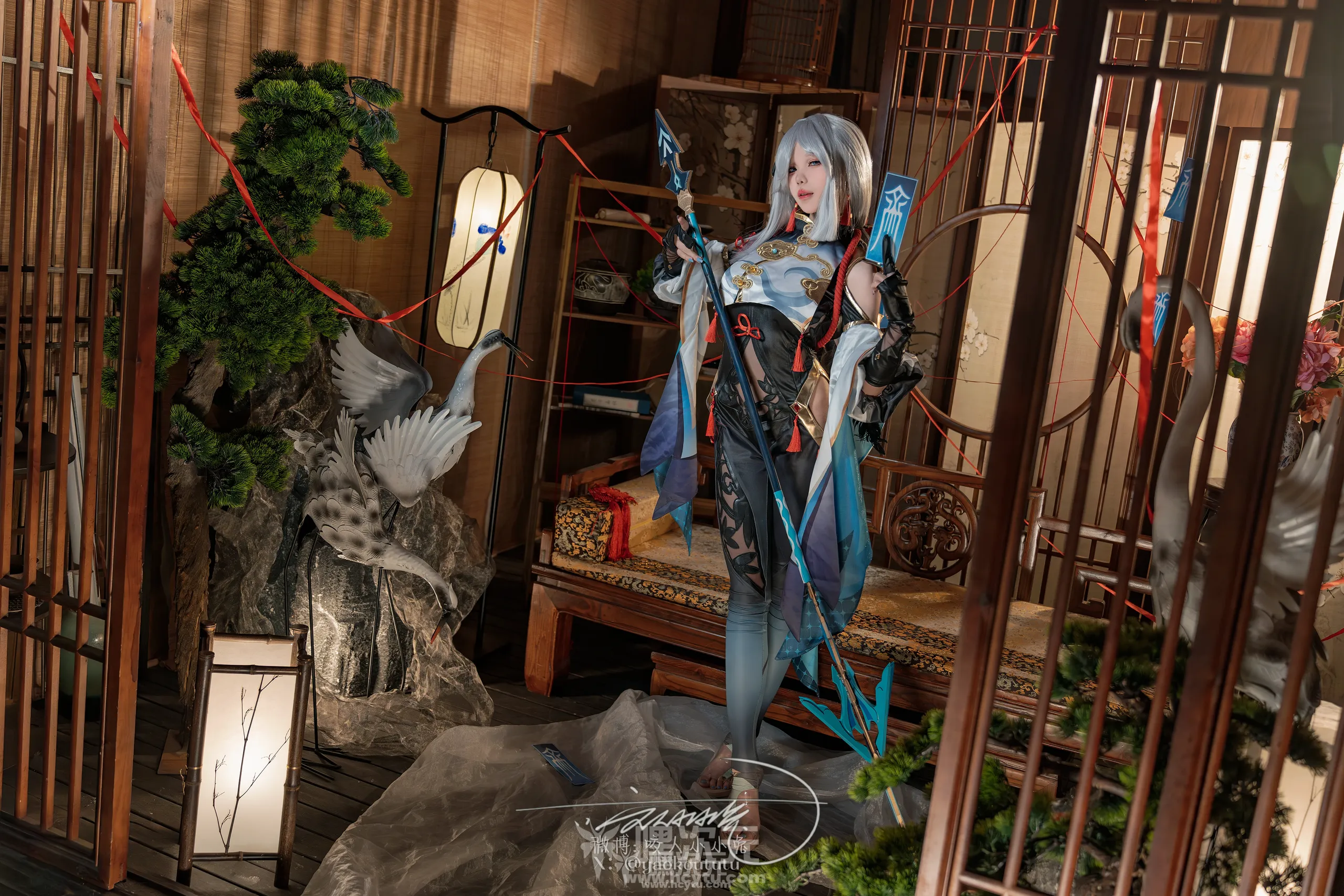 咬人小小兔 申鹤-明枪[四月作品][在线欣赏]