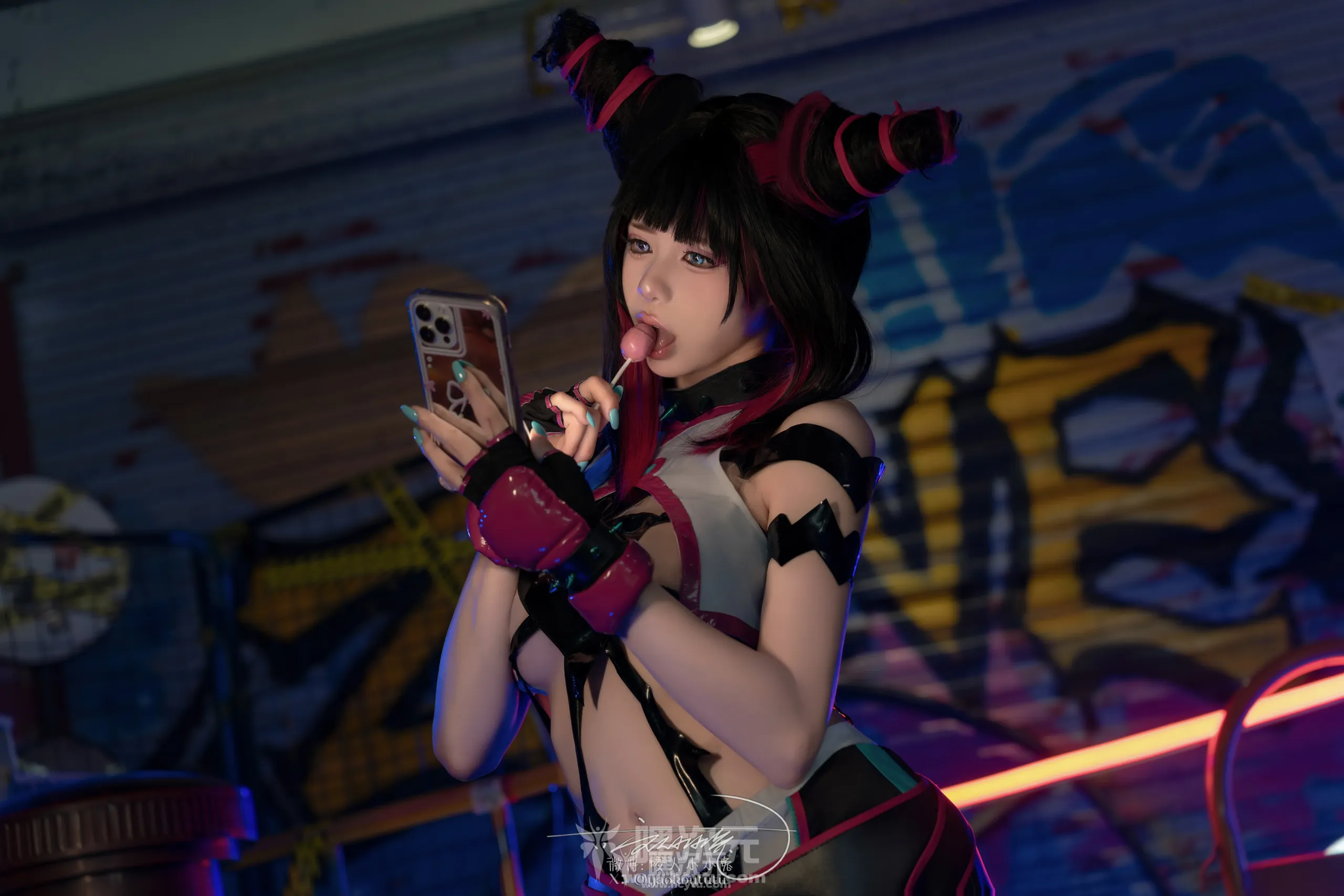 咬人小小兔 五月作品『街霸-韩蛛俐』[五月作品][在线欣赏]