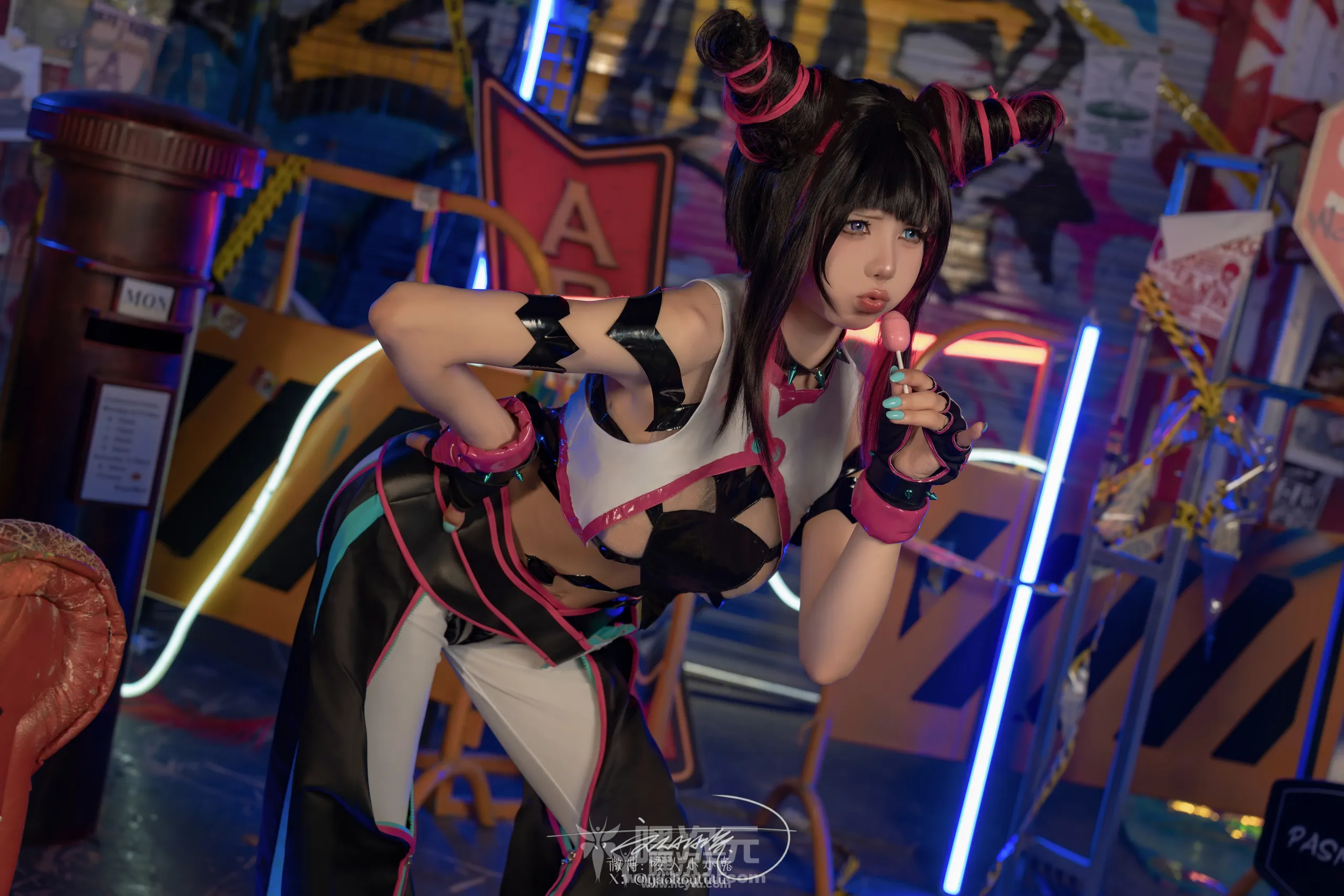 咬人小小兔 五月作品『街霸-韩蛛俐』[五月作品][在线欣赏]