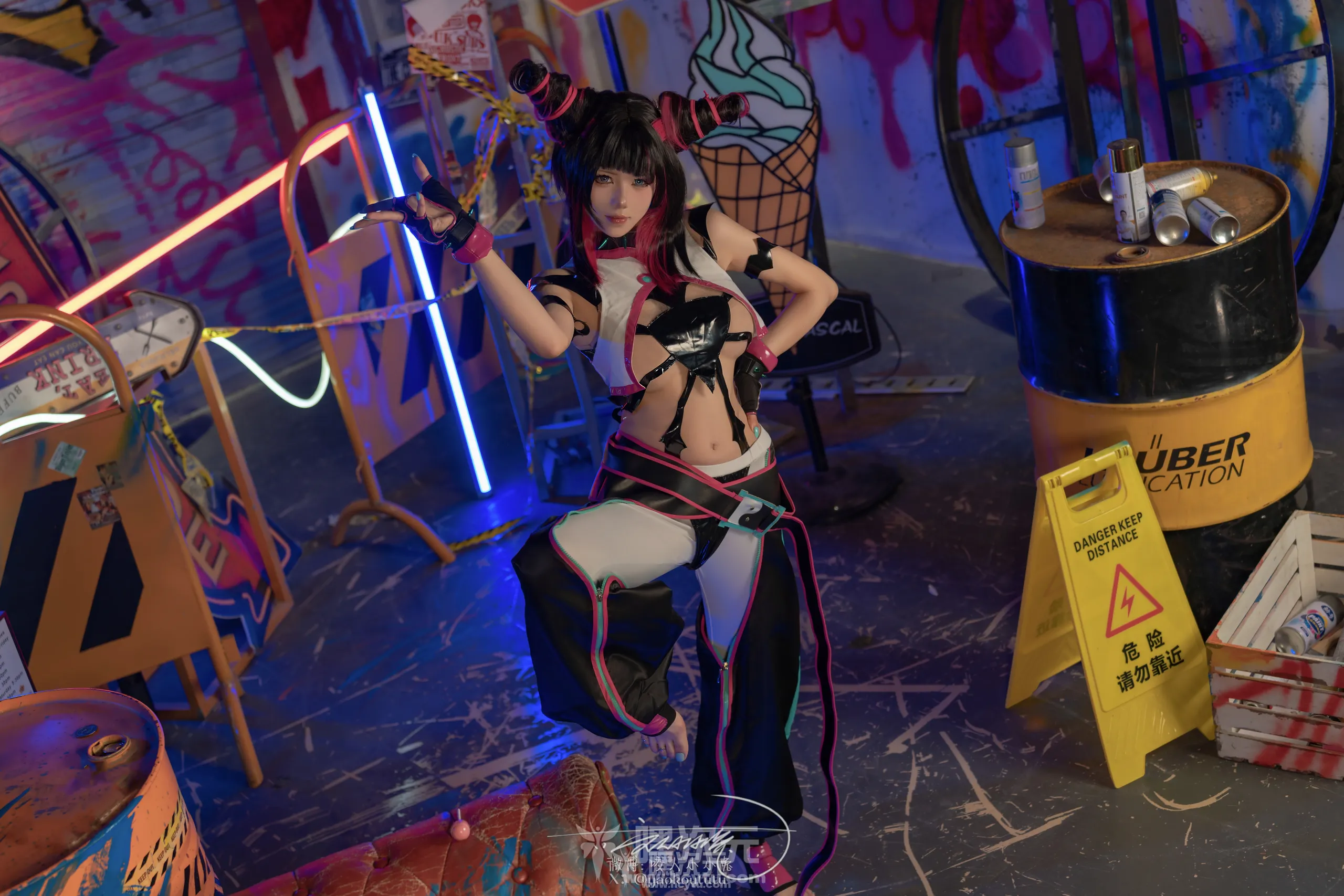 咬人小小兔 五月作品『街霸-韩蛛俐』[五月作品][在线欣赏]