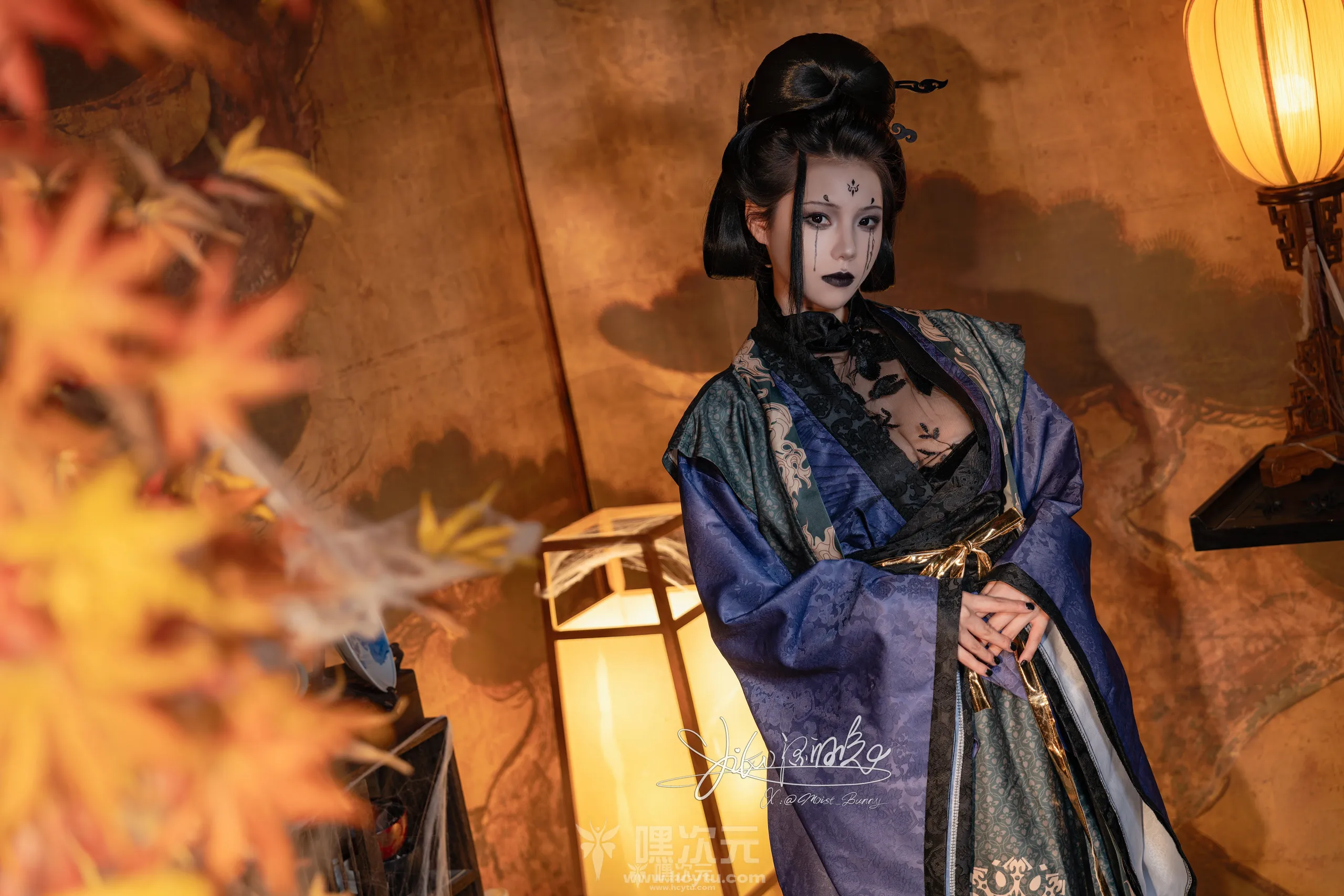 Yiko湿润兔 阁中四妹 无情画最新写真图片-嘿次元