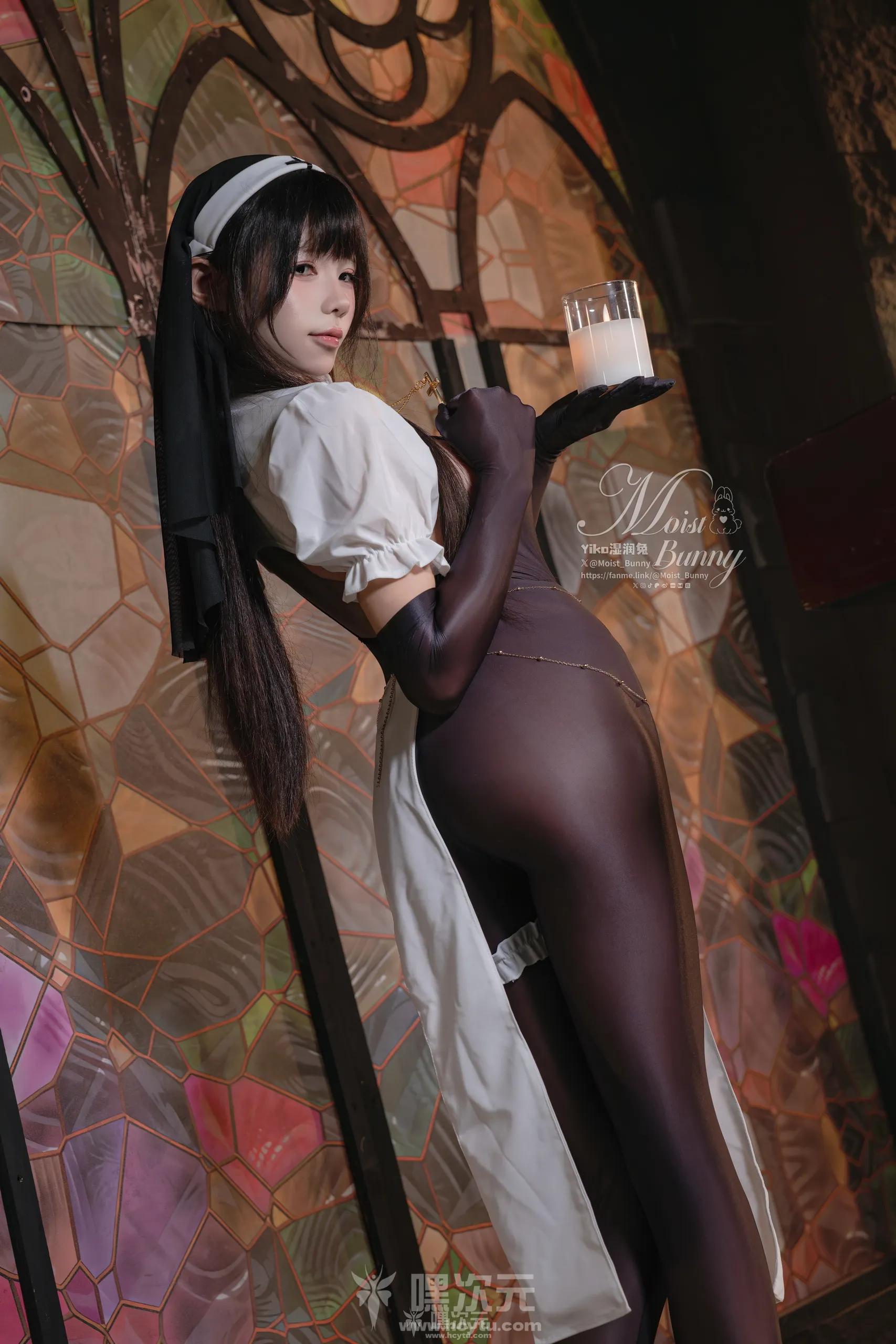 Yiko湿润兔 1月作品『布道圣女』72P+1V Abracadabra·傲慢扭胯舞写真图片在线观看