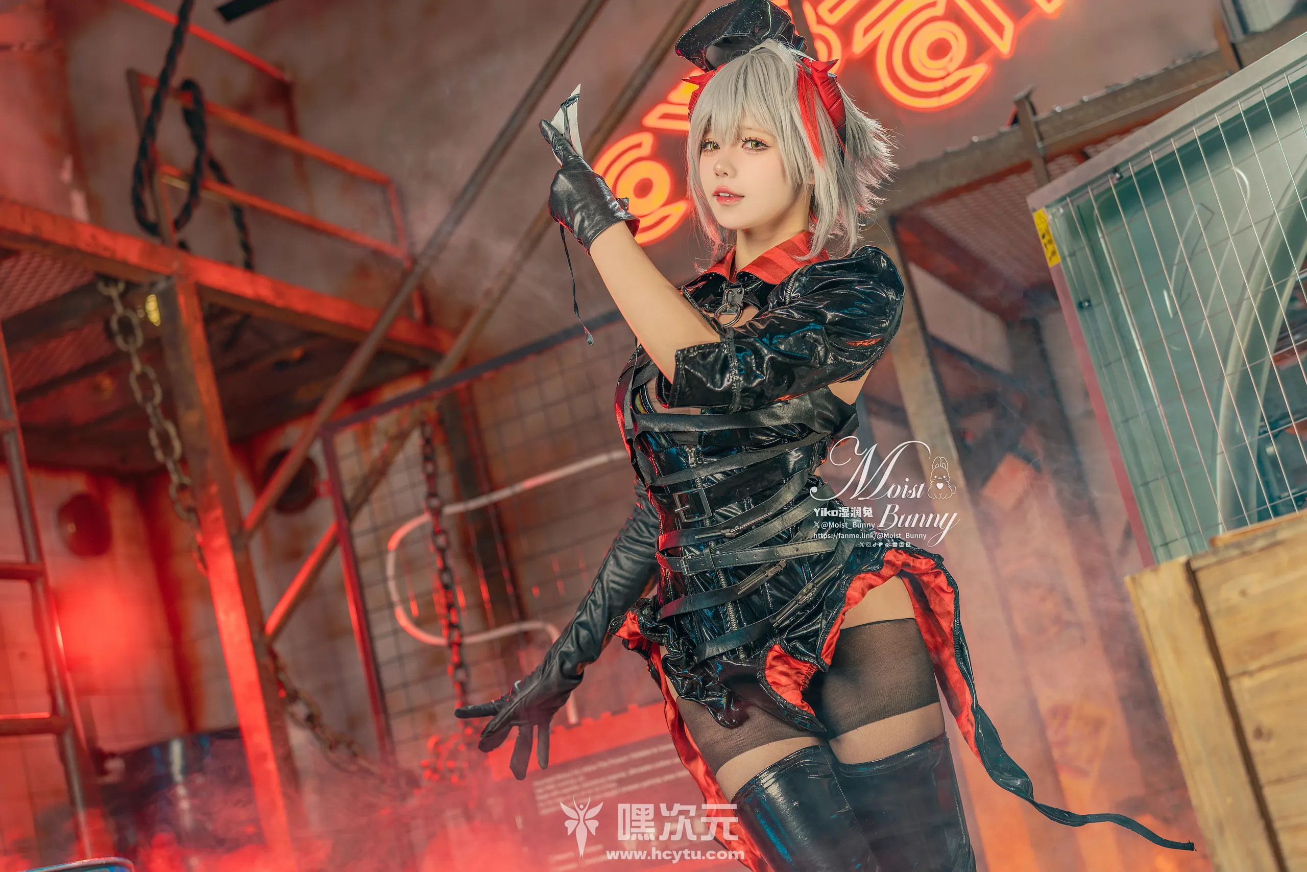 Yiko湿润兔 2月作品 愚夜密函-W写真图片在线观看