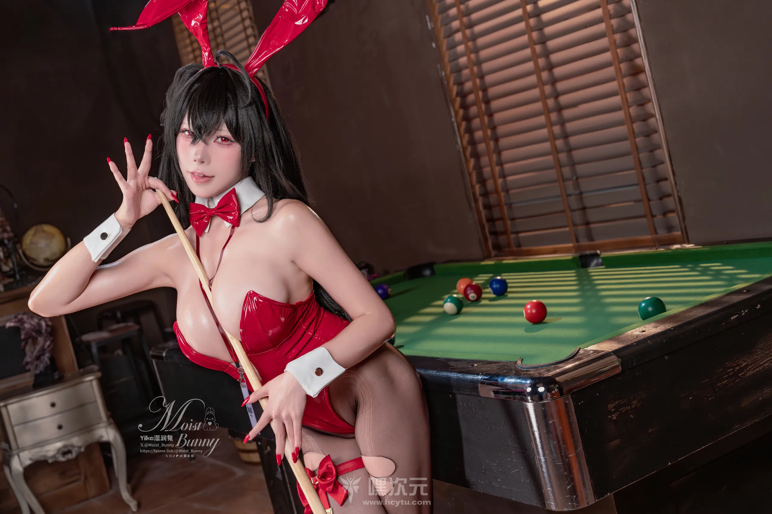 黏黏团子兔 大凤兔女郎写真-绮愿良宵绝美套图2025年07月作品 - 嘿次元 图3