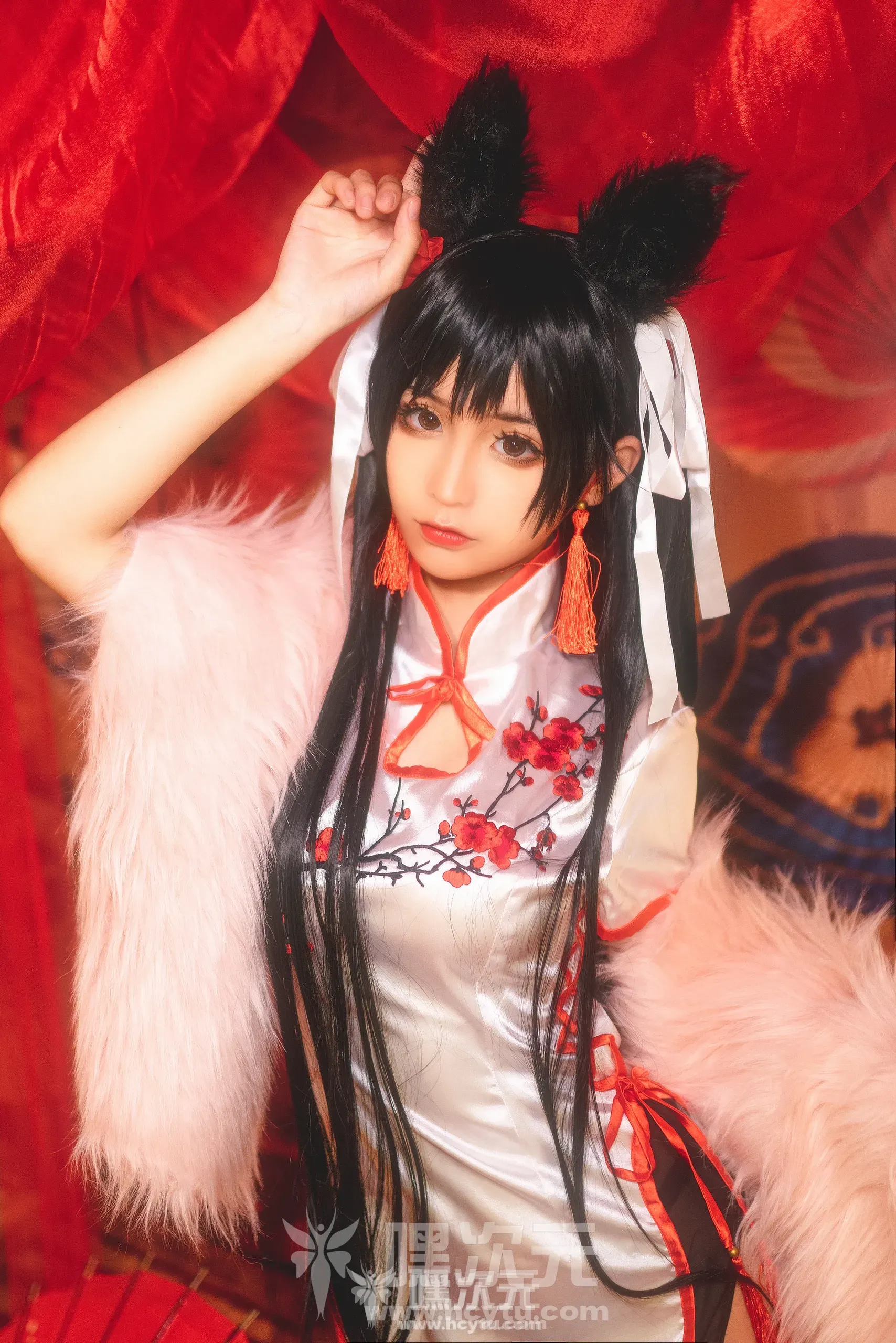 蠢沫沫 NO.006 爱宕旗袍Cosplay-嘿次元
