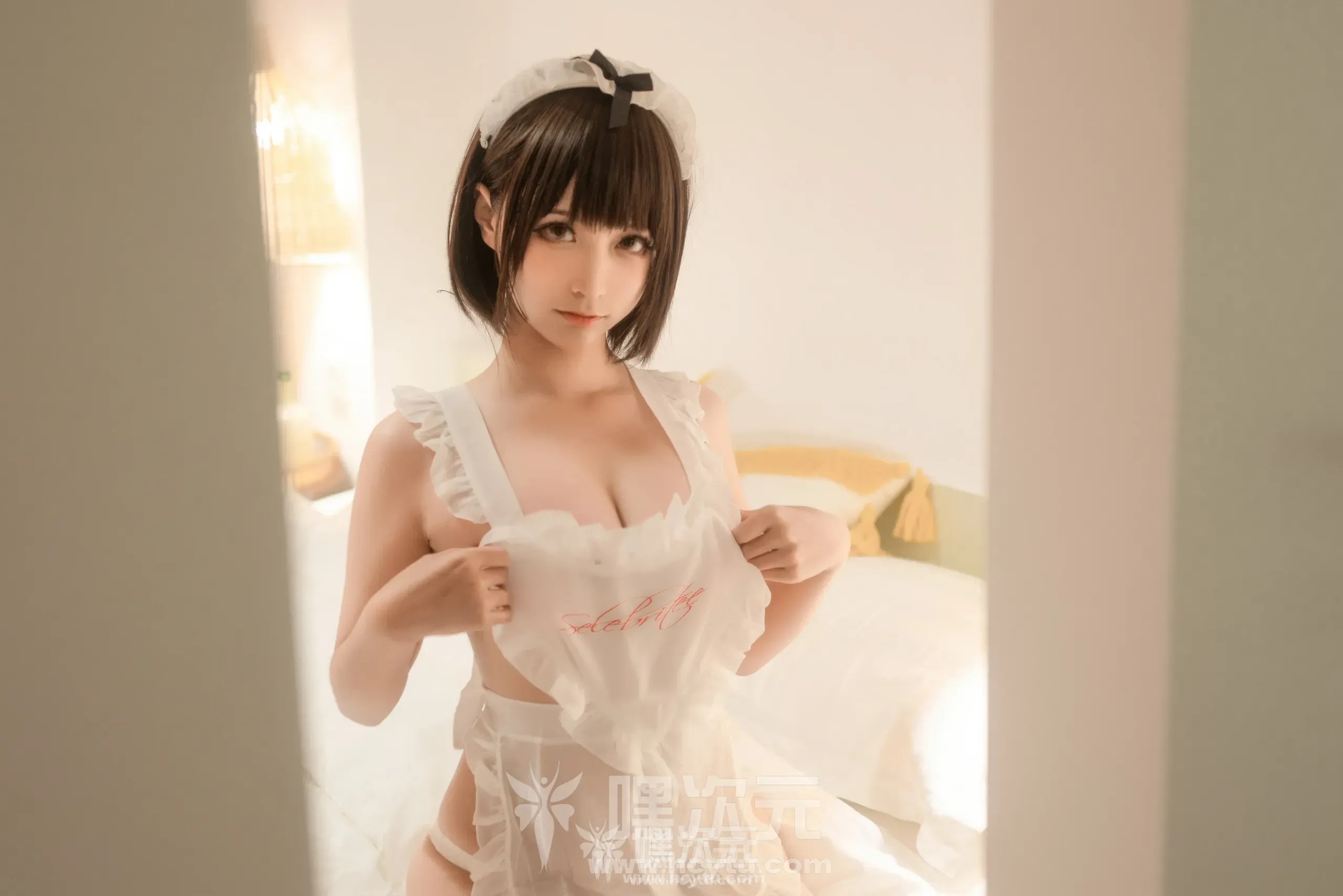 蠢沫沫 沫沫真爱版 爱心围裙-嘿次元