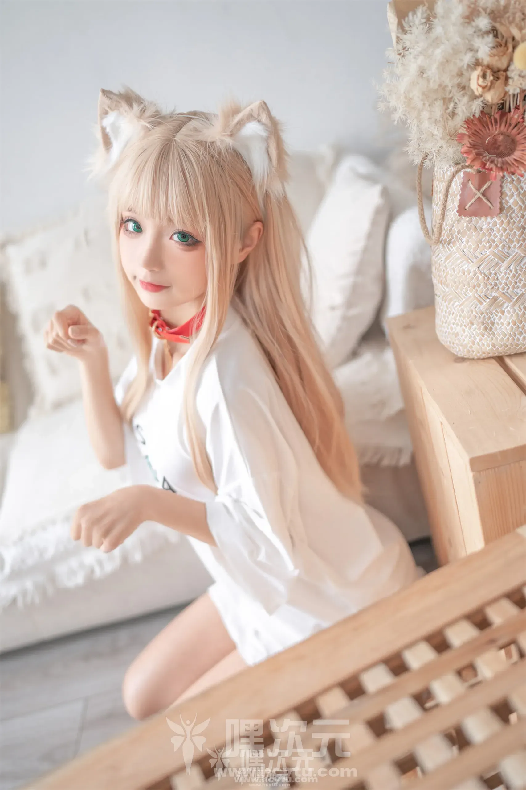 蠢沫沫 黄豆粉 美女写真图片 - 嘿次元 图2