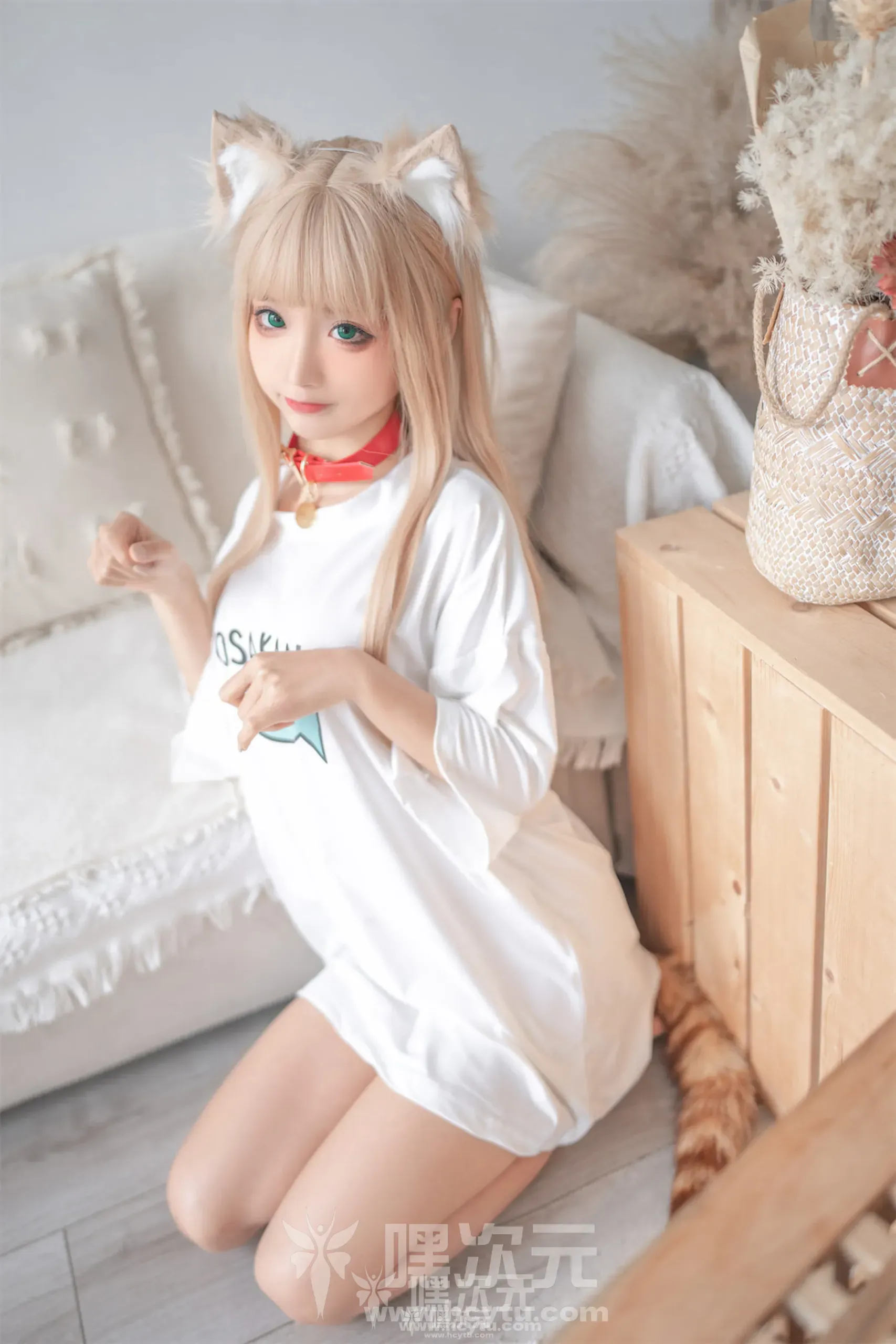 蠢沫沫 黄豆粉 美女写真图片 - 嘿次元 图4