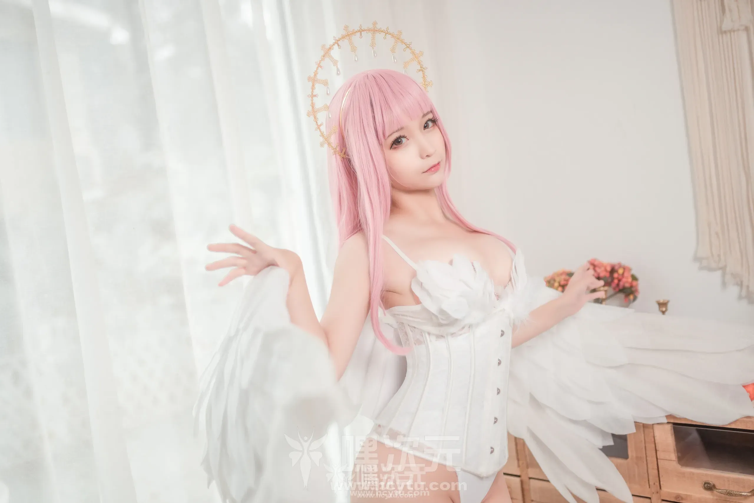 蠢沫沫 NO.165 沫沫真爱版 光天使写真图片欣赏