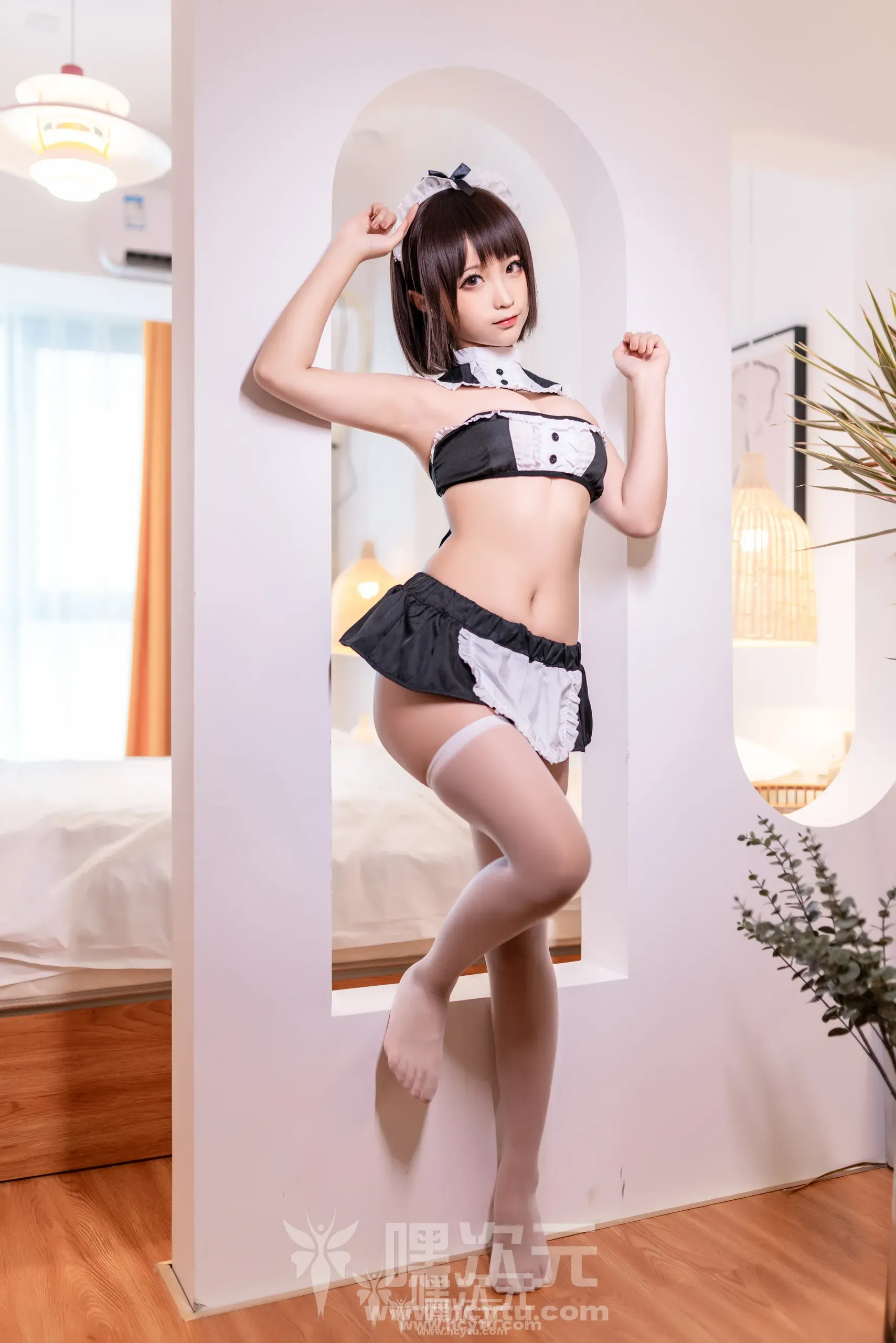 蠢沫沫 NO.167 沫沫真爱版 撩汉女仆写真图片欣赏