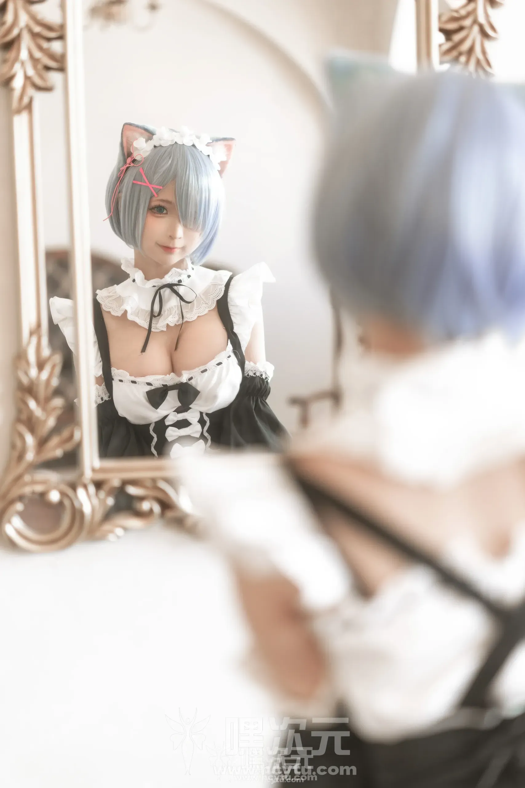 蠢沫沫 – 猫耳雷姆写真图片 - 蠢沫沫 – 猫耳雷姆写真图片欣赏