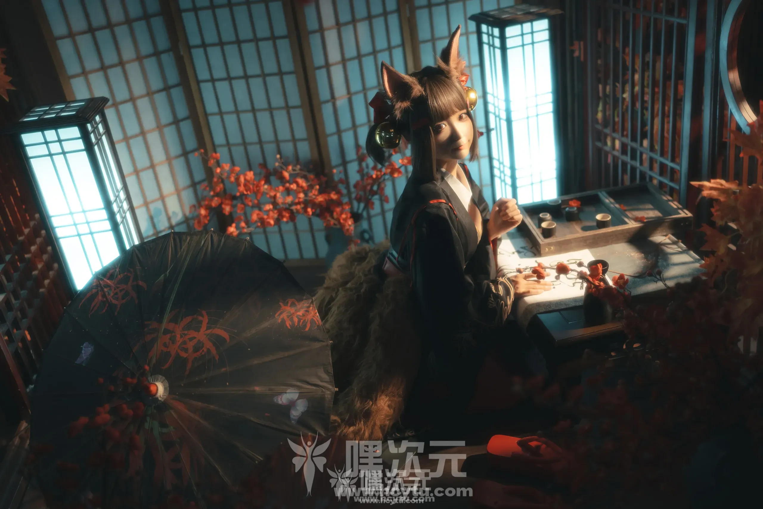 蠢沫沫 – 小赤城写真图片-嘿次元