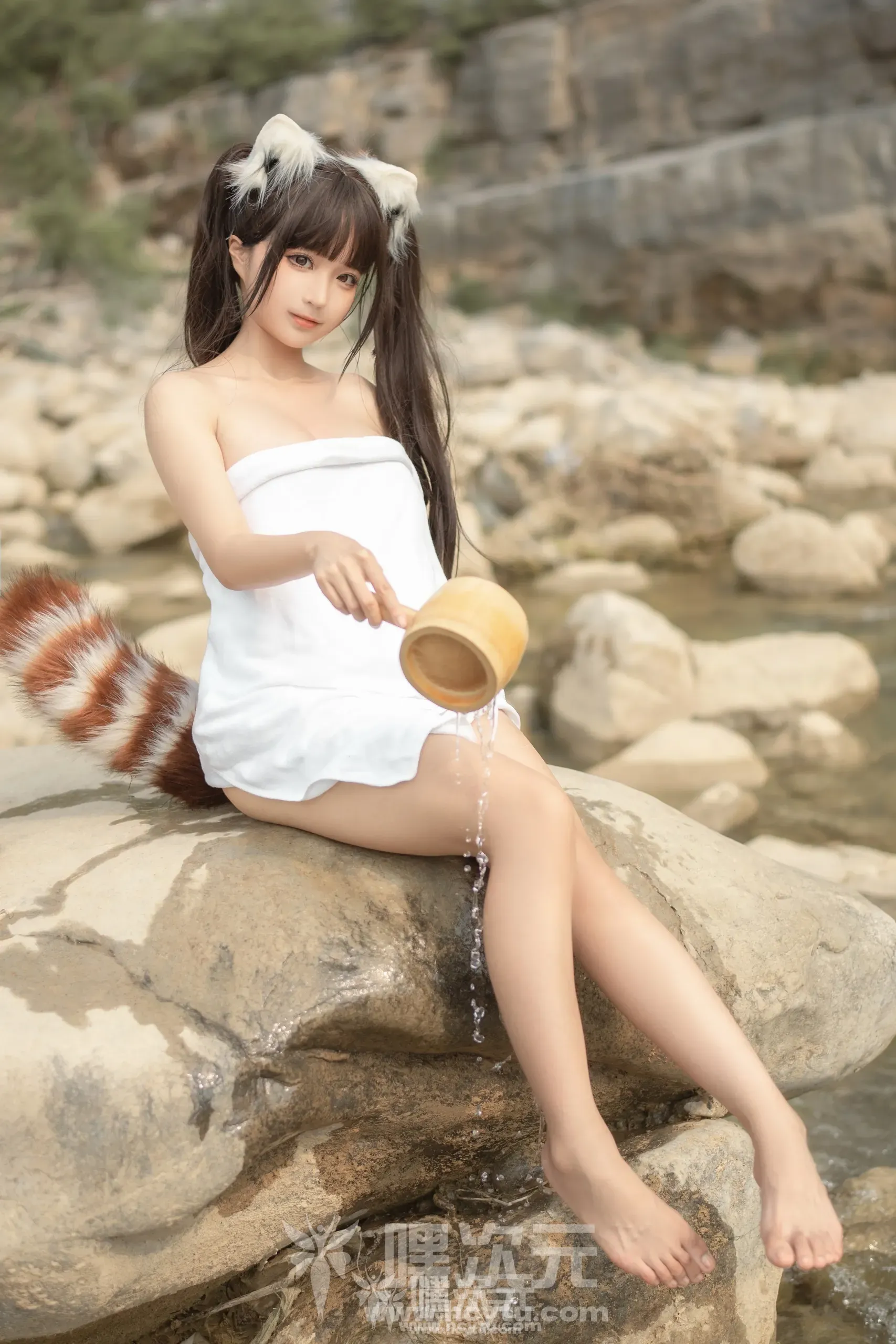蠢沫沫 – 小熊猫写真图片欣赏