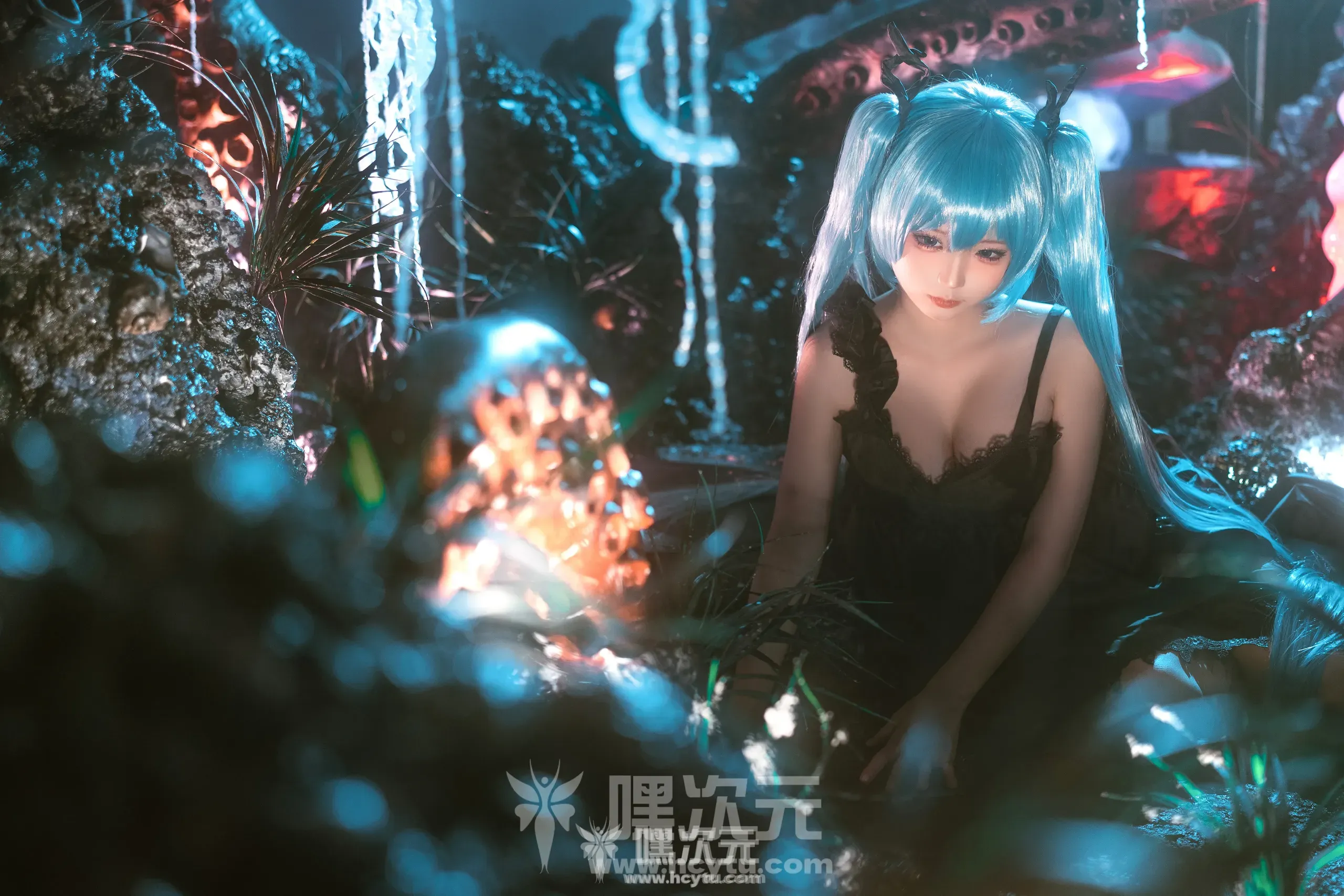 蠢沫沫 NO.200 初音 深海少女写真图片欣赏