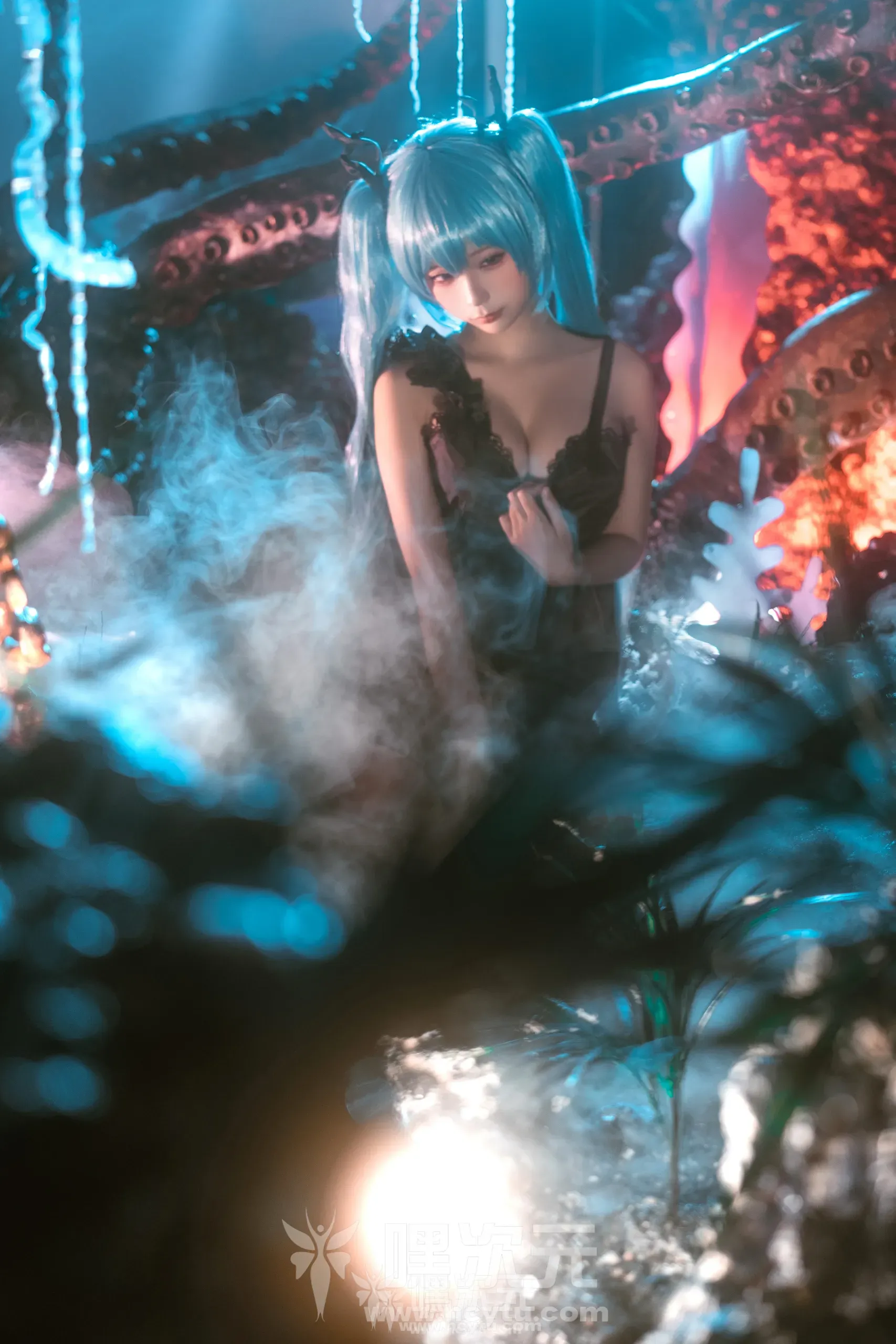 蠢沫沫 NO.200 初音 深海少女写真图片欣赏