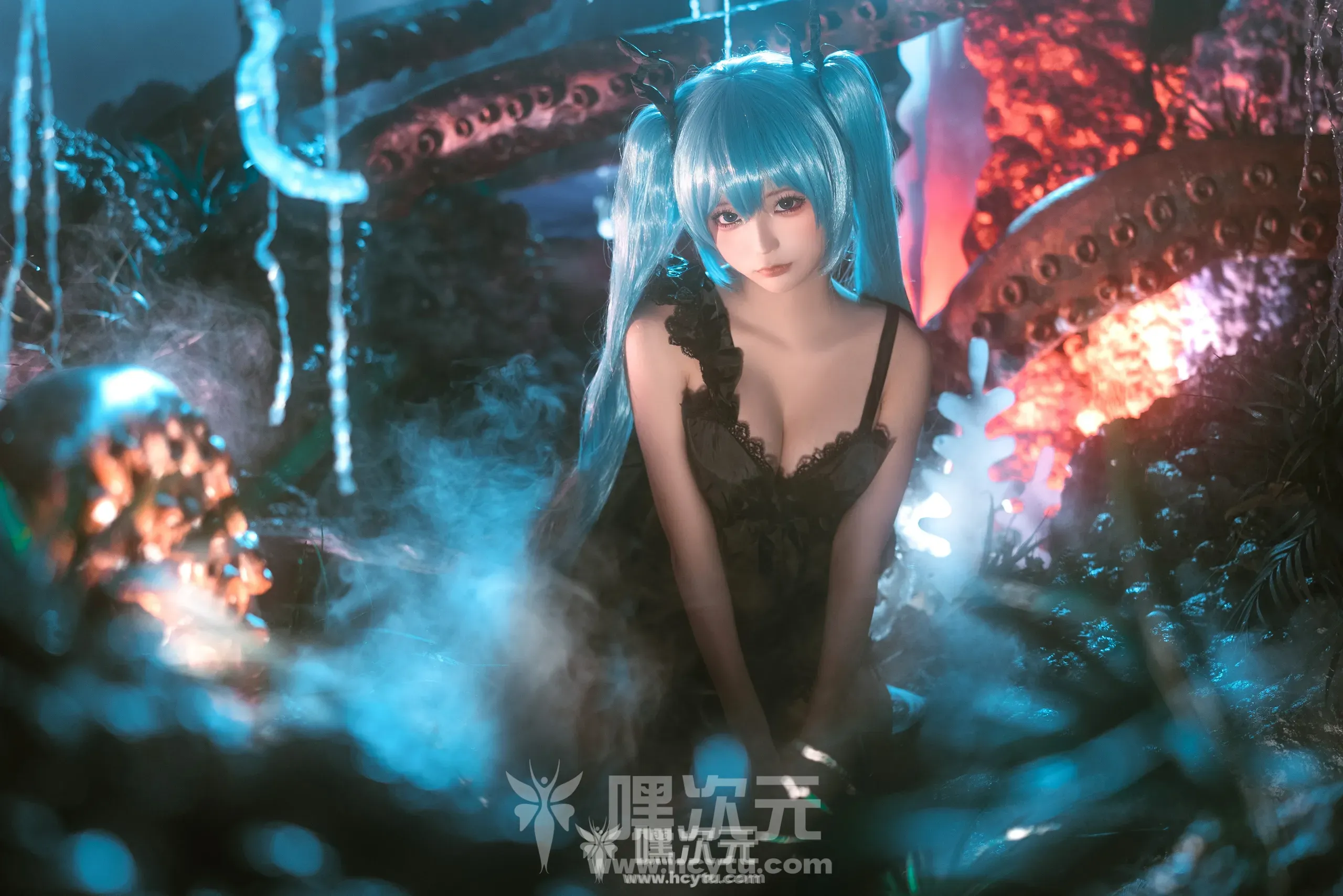 蠢沫沫 NO.200 初音 深海少女写真图片欣赏