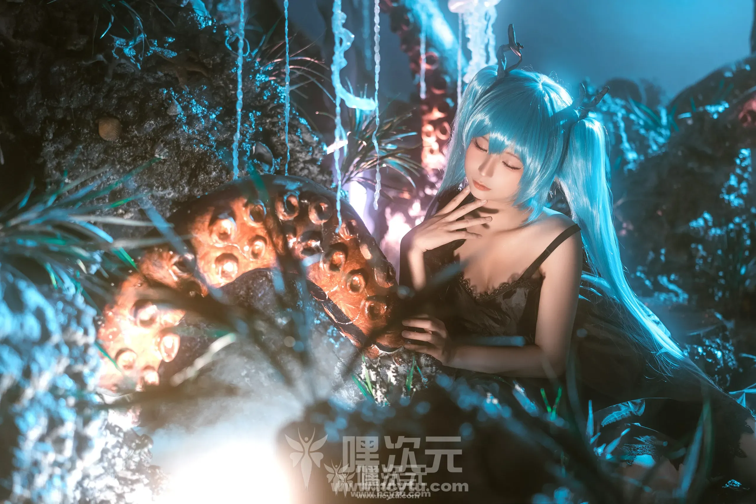 蠢沫沫 NO.200 初音 深海少女写真图片欣赏