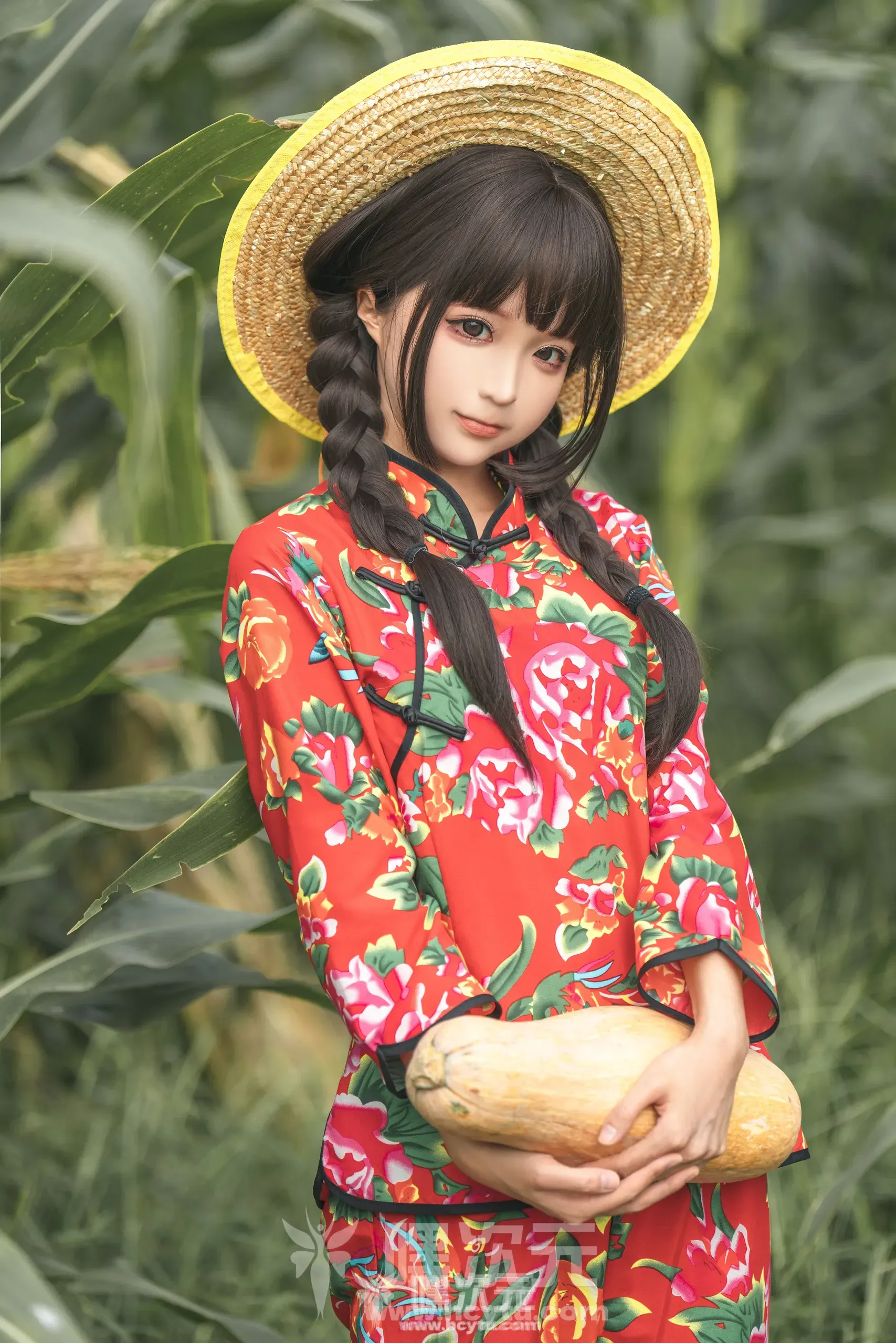 蠢沫沫 NO.201 苞米地的故事写真图片欣赏