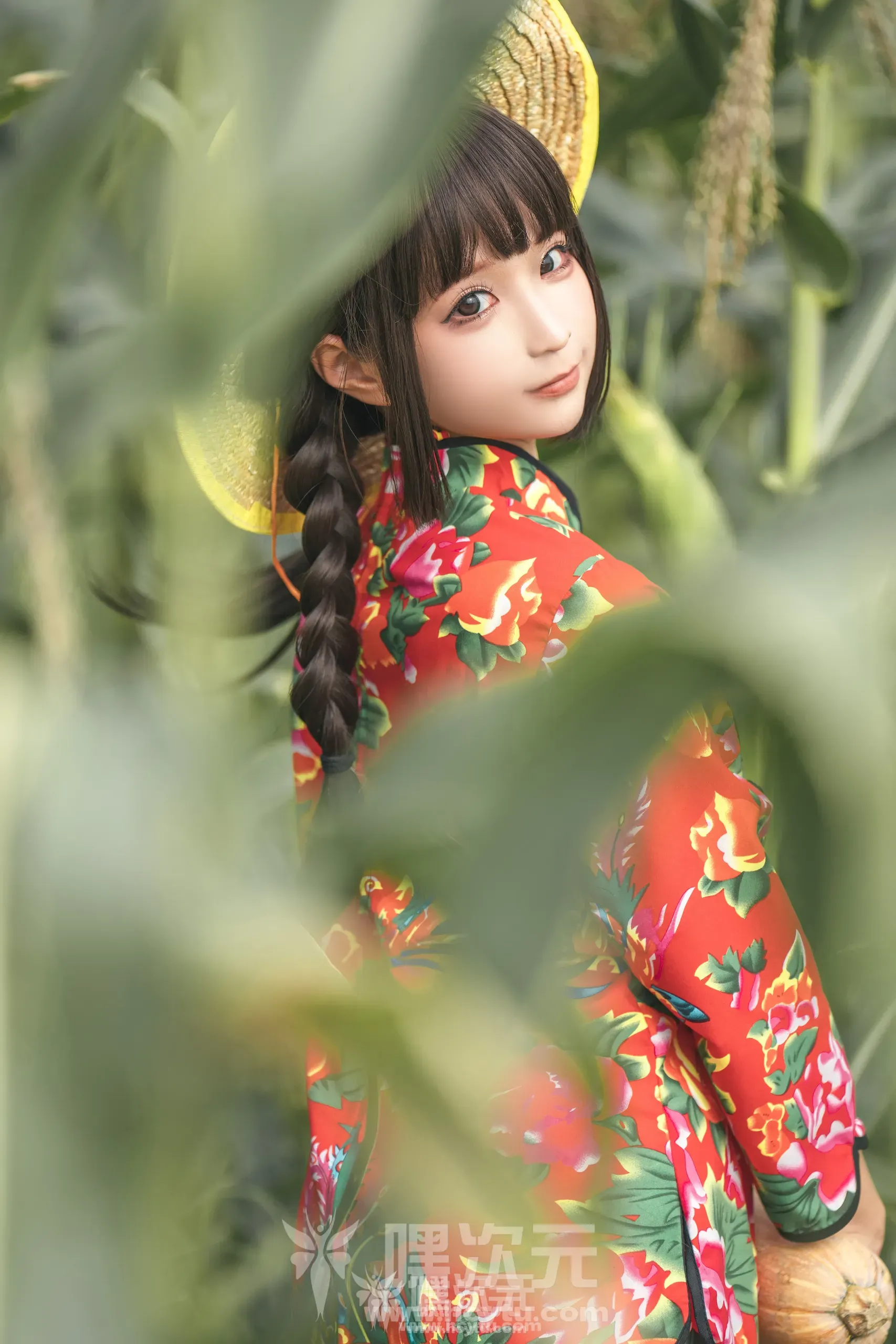 蠢沫沫 NO.201 苞米地的故事写真图片欣赏