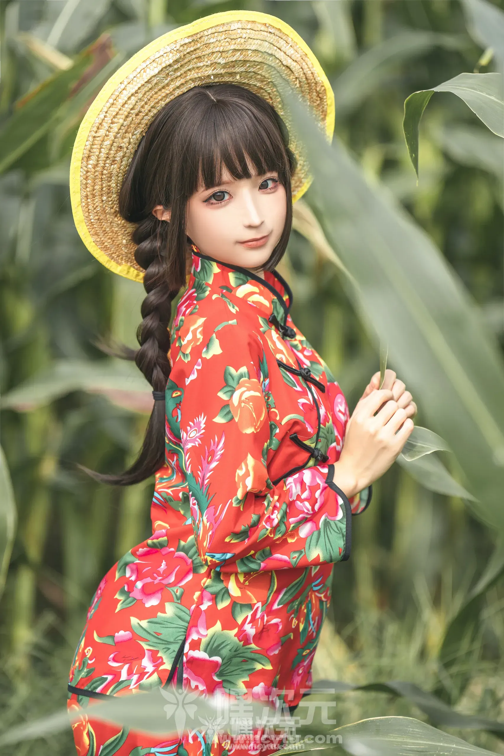 蠢沫沫 NO.201 苞米地的故事写真图片欣赏