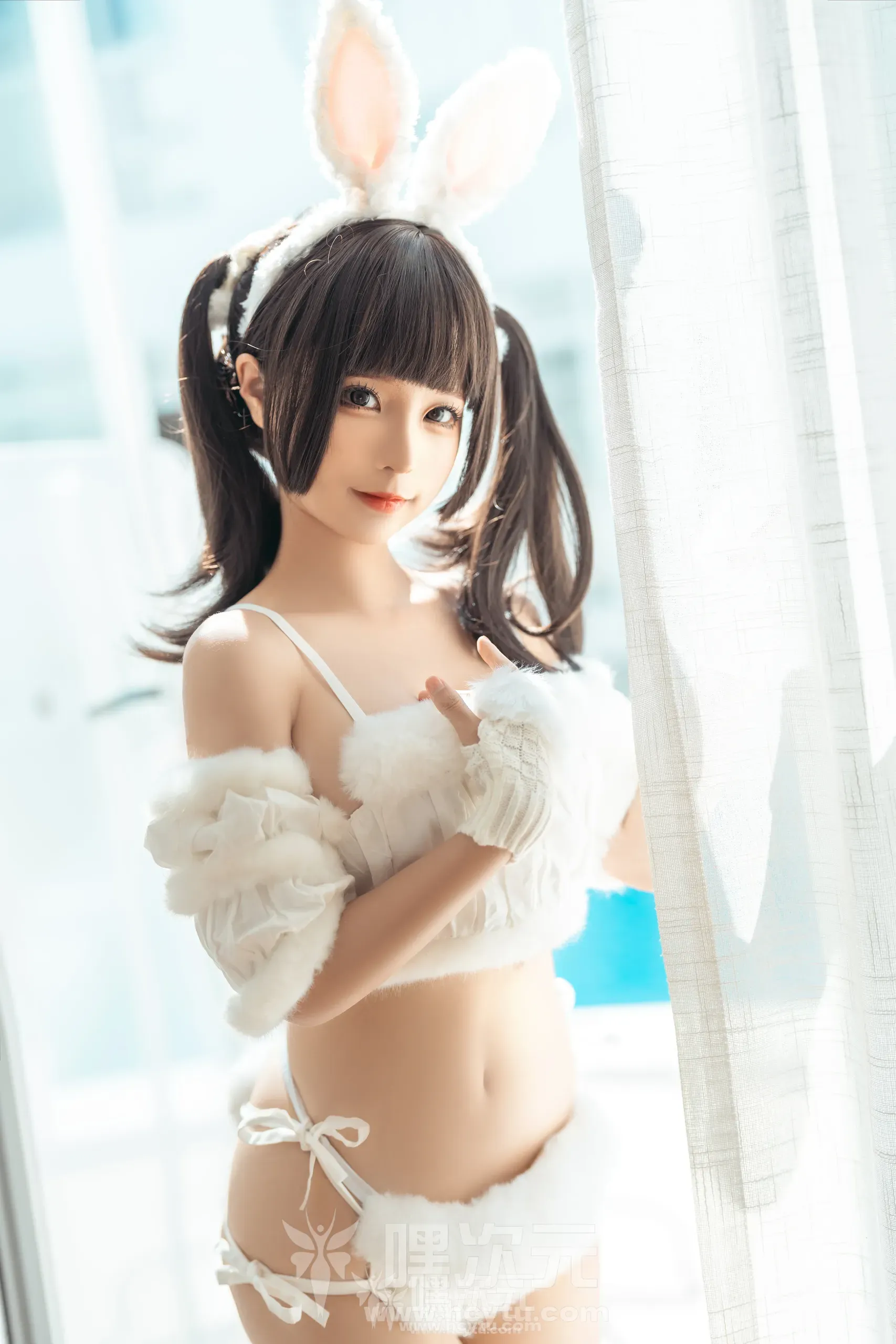 蠢沫沫 绵绵兔 美女写真图片-嘿次元