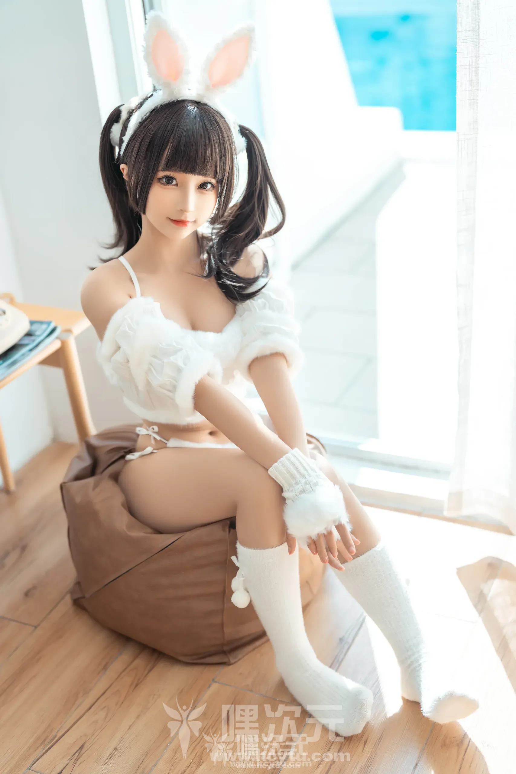 蠢沫沫 绵绵兔 美女写真图片欣赏