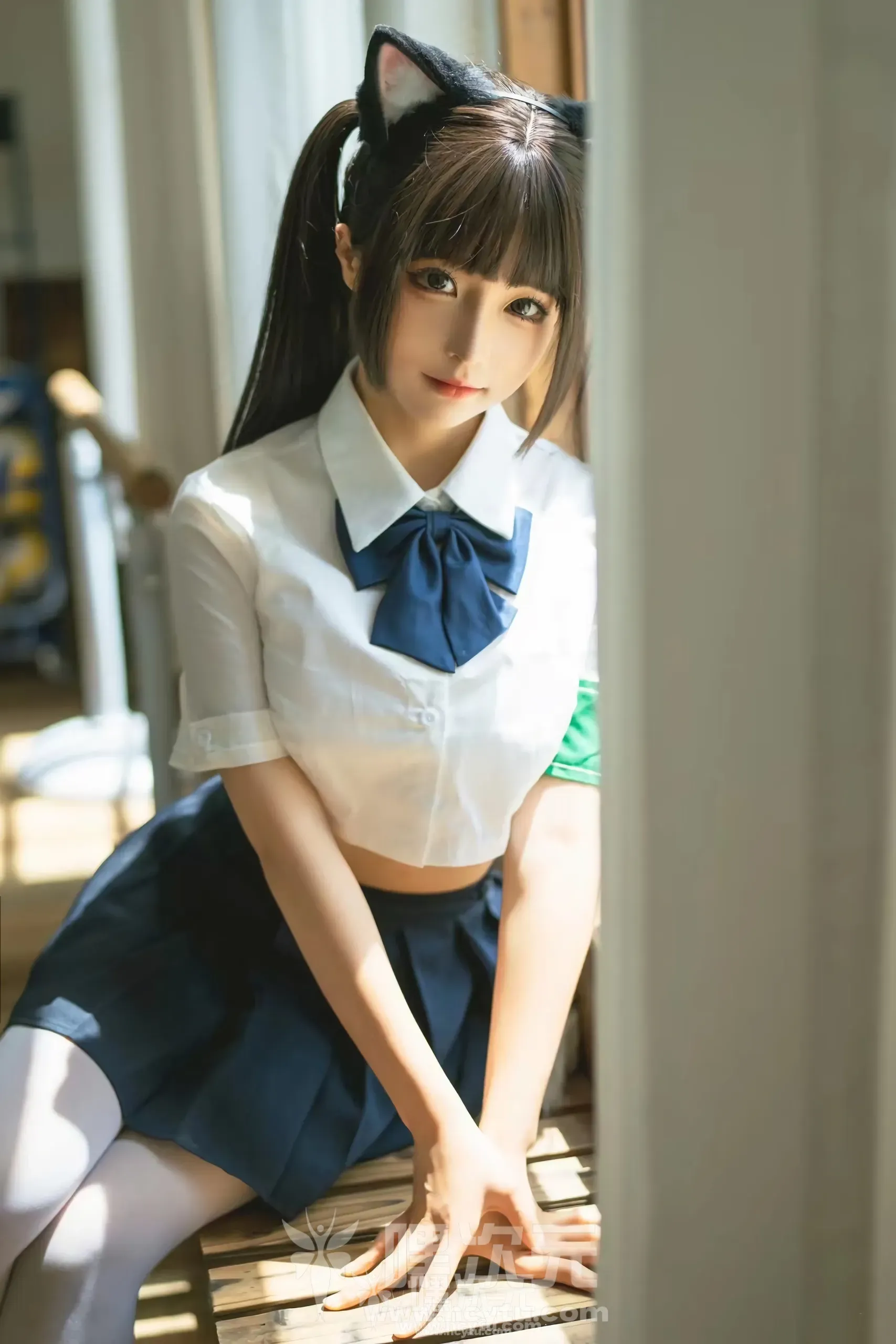 蠢沫沫 关于我学妹是个猫娘这件事 美女写真图片欣赏