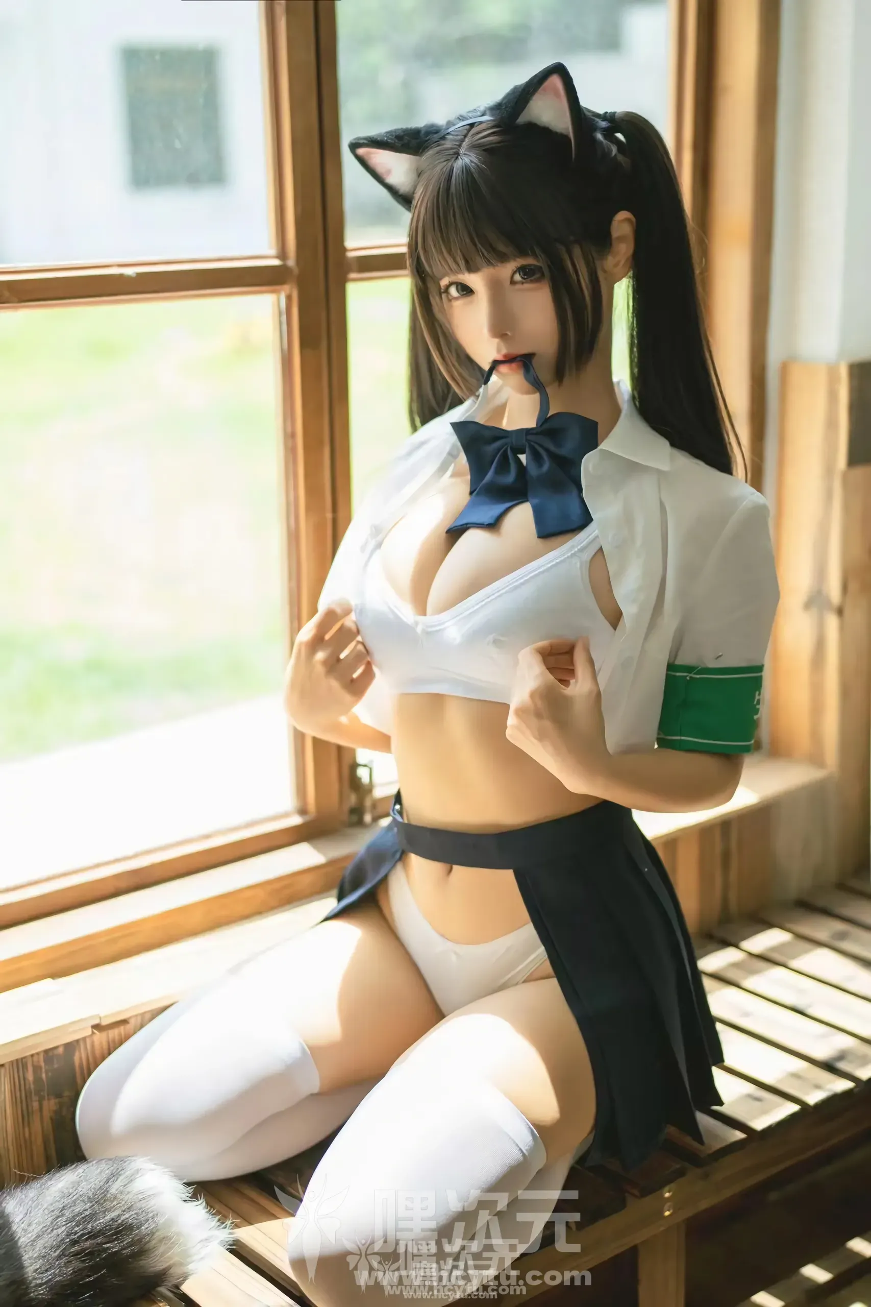 蠢沫沫 关于我学妹是个猫娘这件事 美女写真图片欣赏