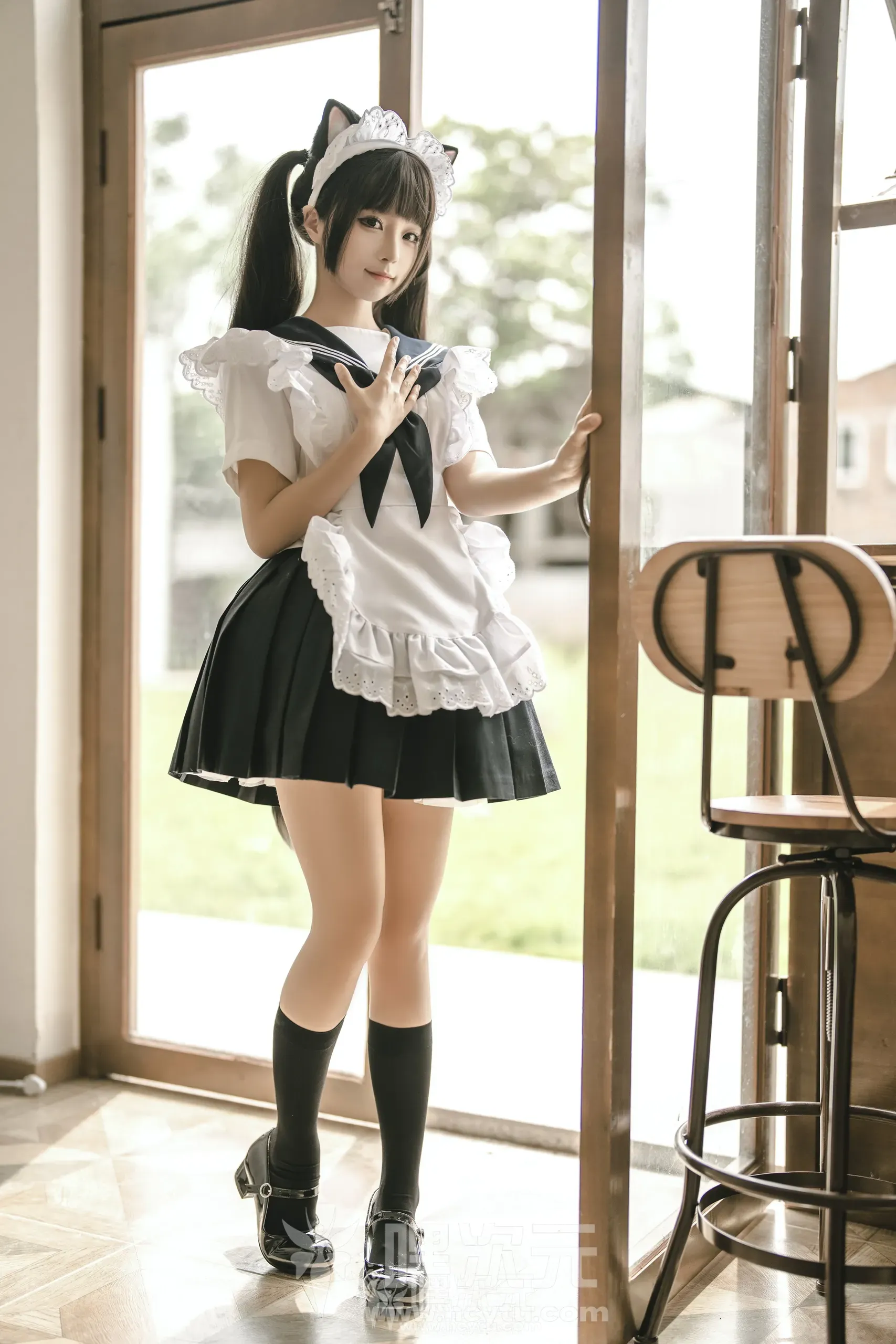 蠢沫沫 猫猫女仆 美女写真图片欣赏