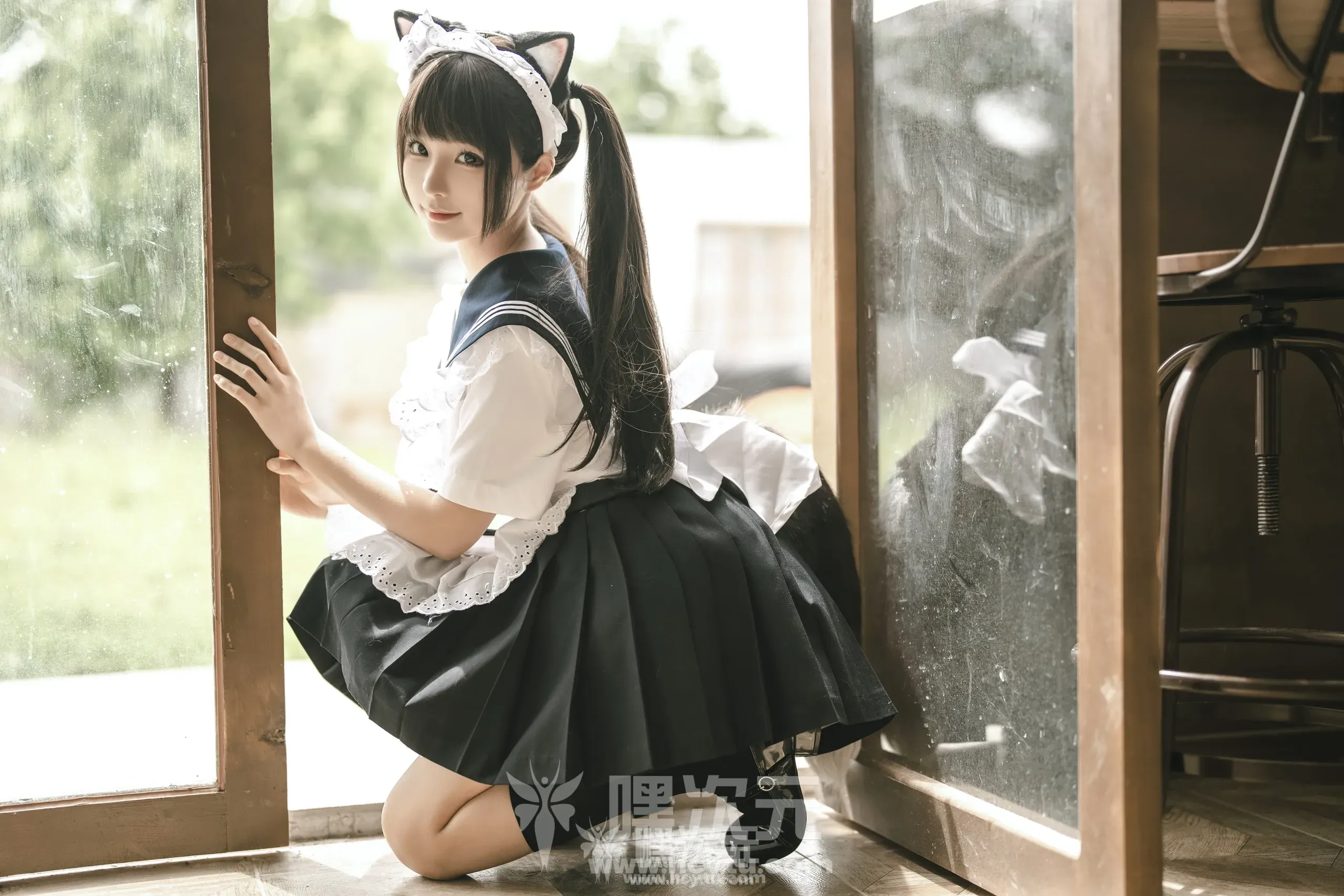 蠢沫沫 猫猫女仆 美女写真图片欣赏