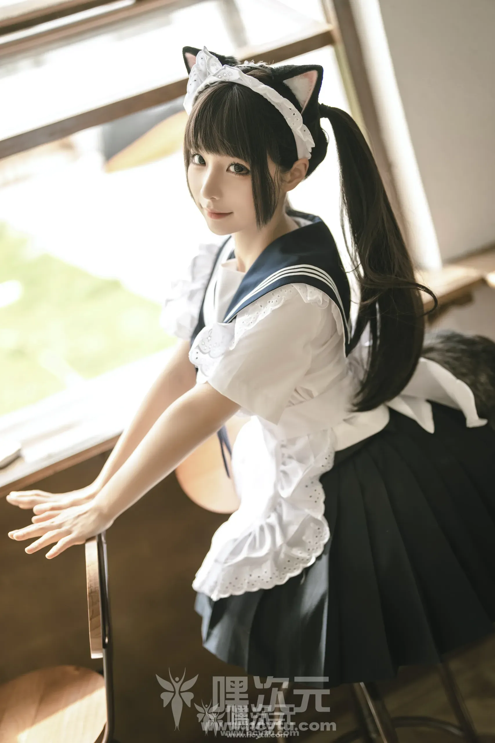 蠢沫沫 猫猫女仆 美女写真图片欣赏