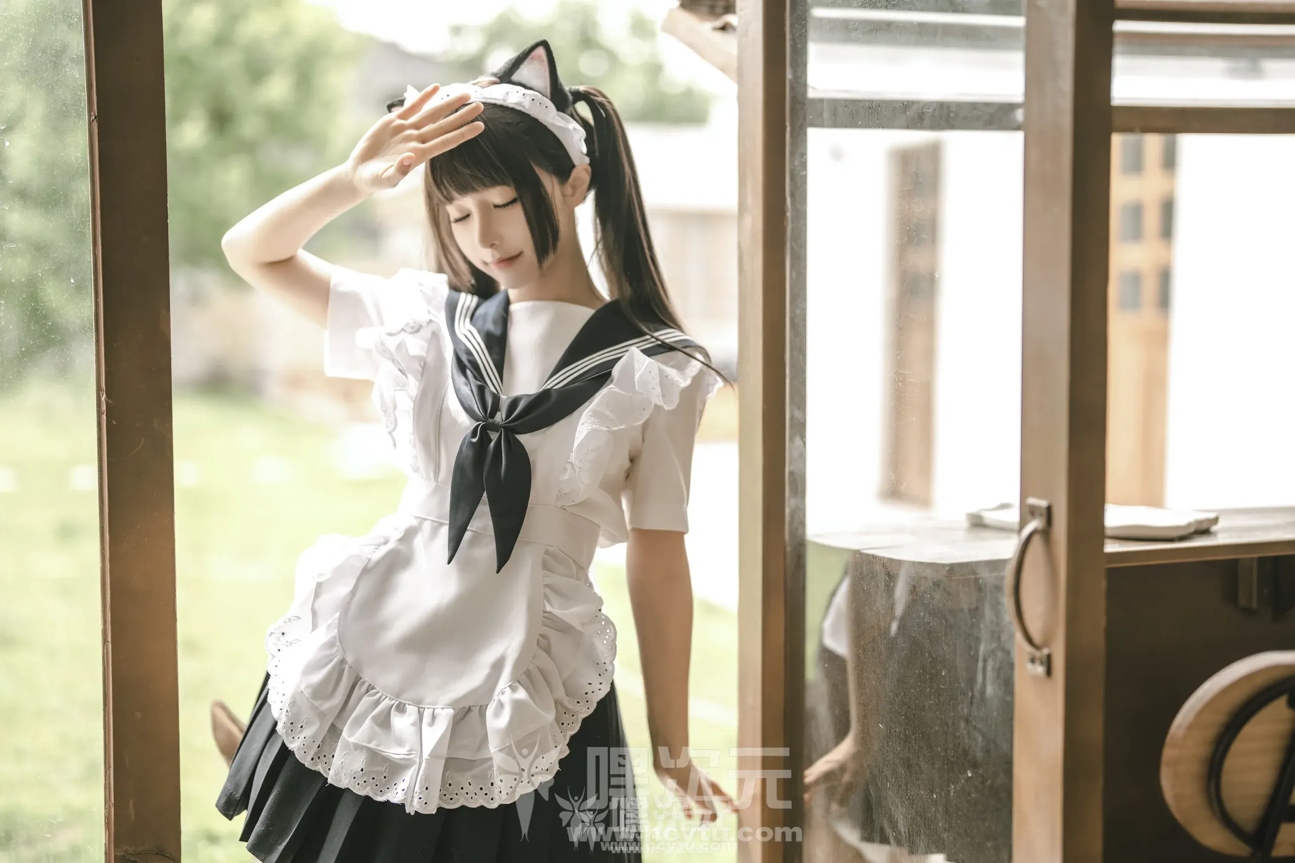蠢沫沫 猫猫女仆 美女写真图片欣赏