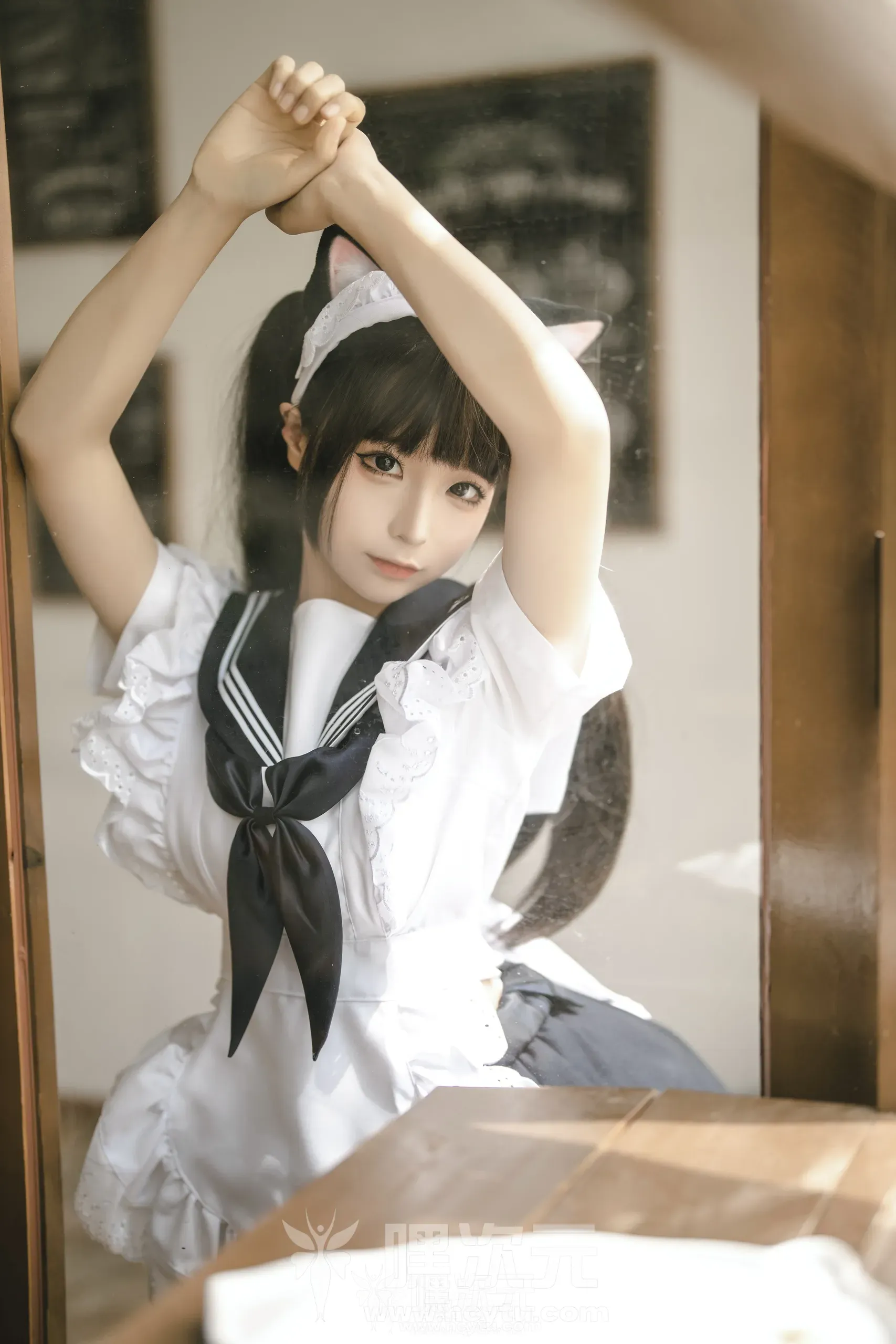 蠢沫沫 猫猫女仆 美女写真图片欣赏