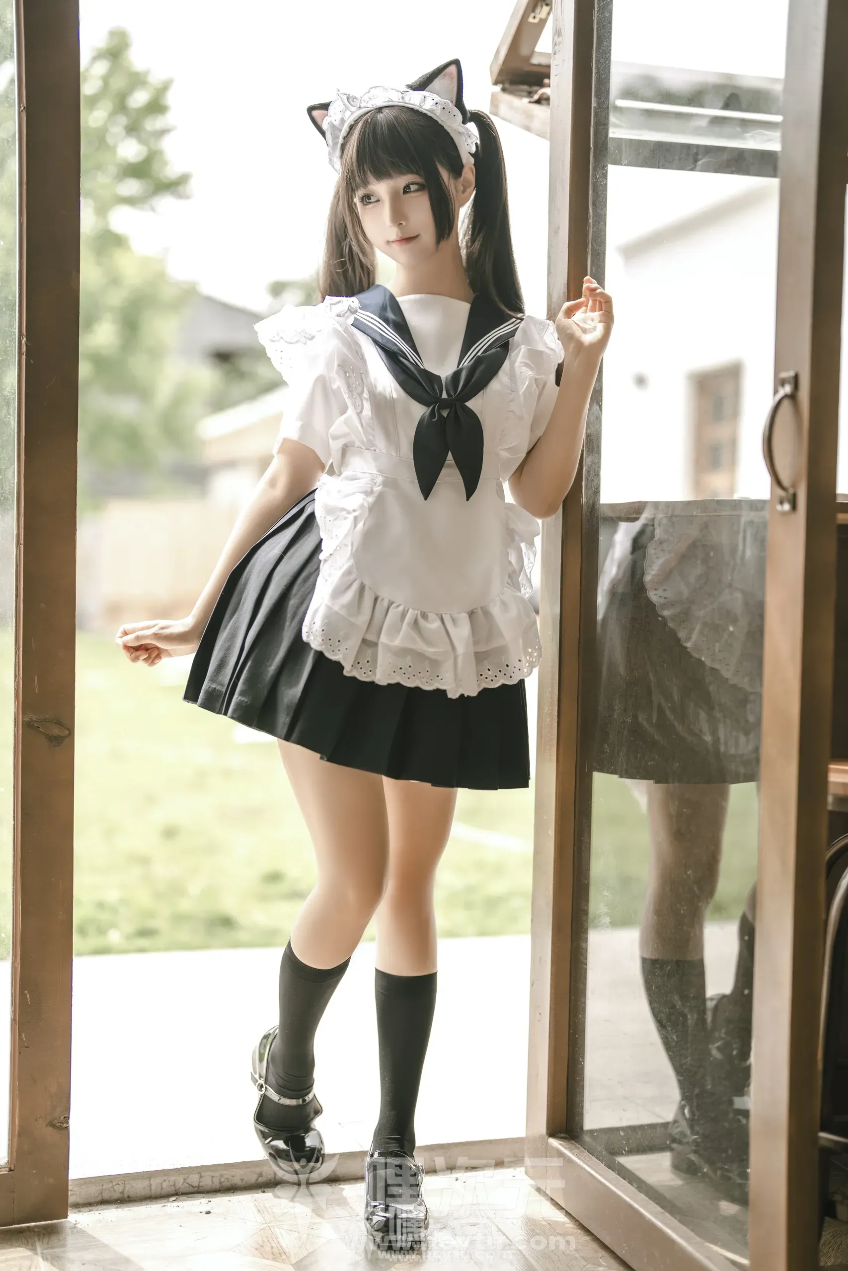 蠢沫沫 猫猫女仆 美女写真图片欣赏