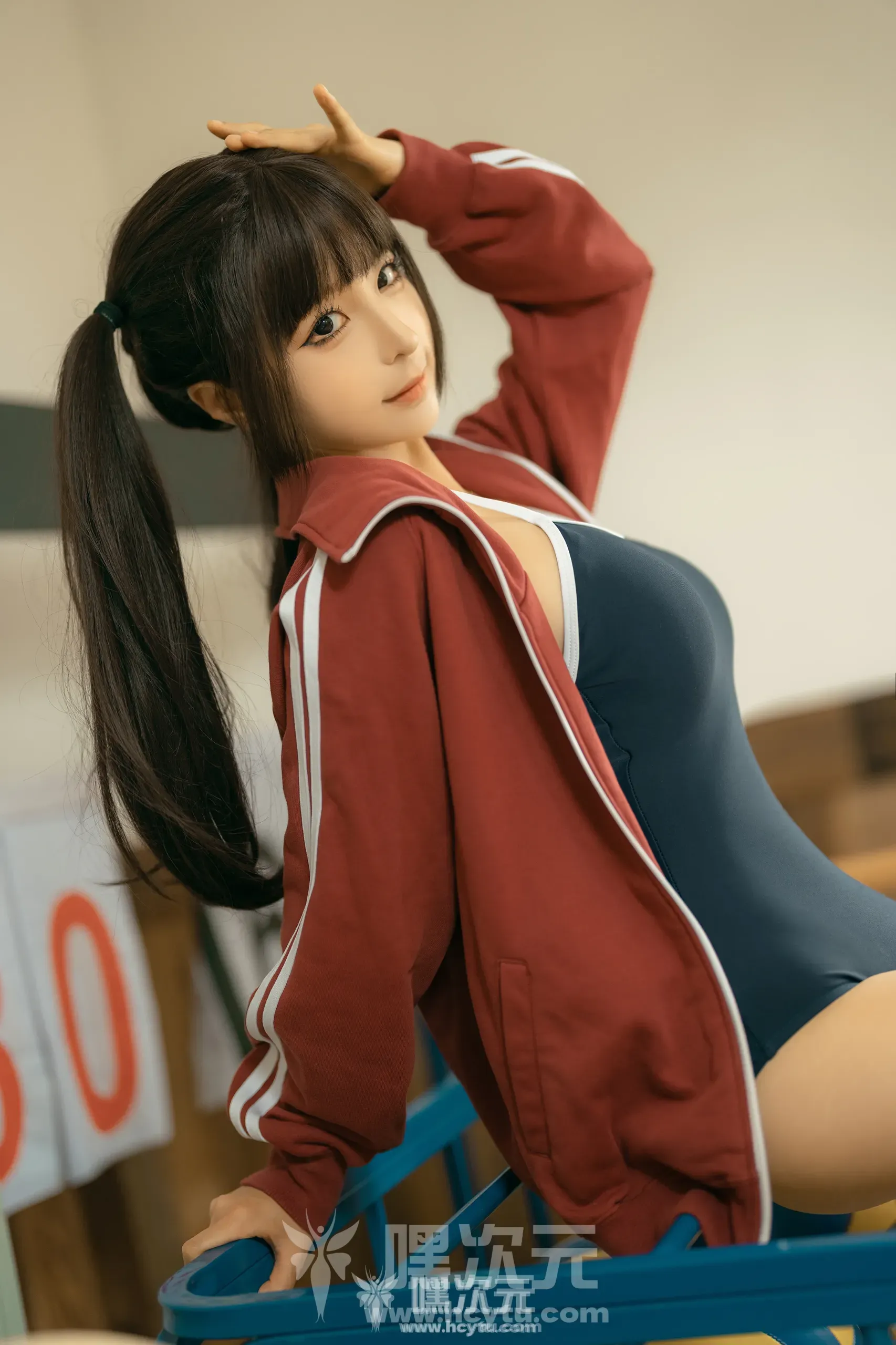 蠢沫沫 课间 美女写真图片欣赏