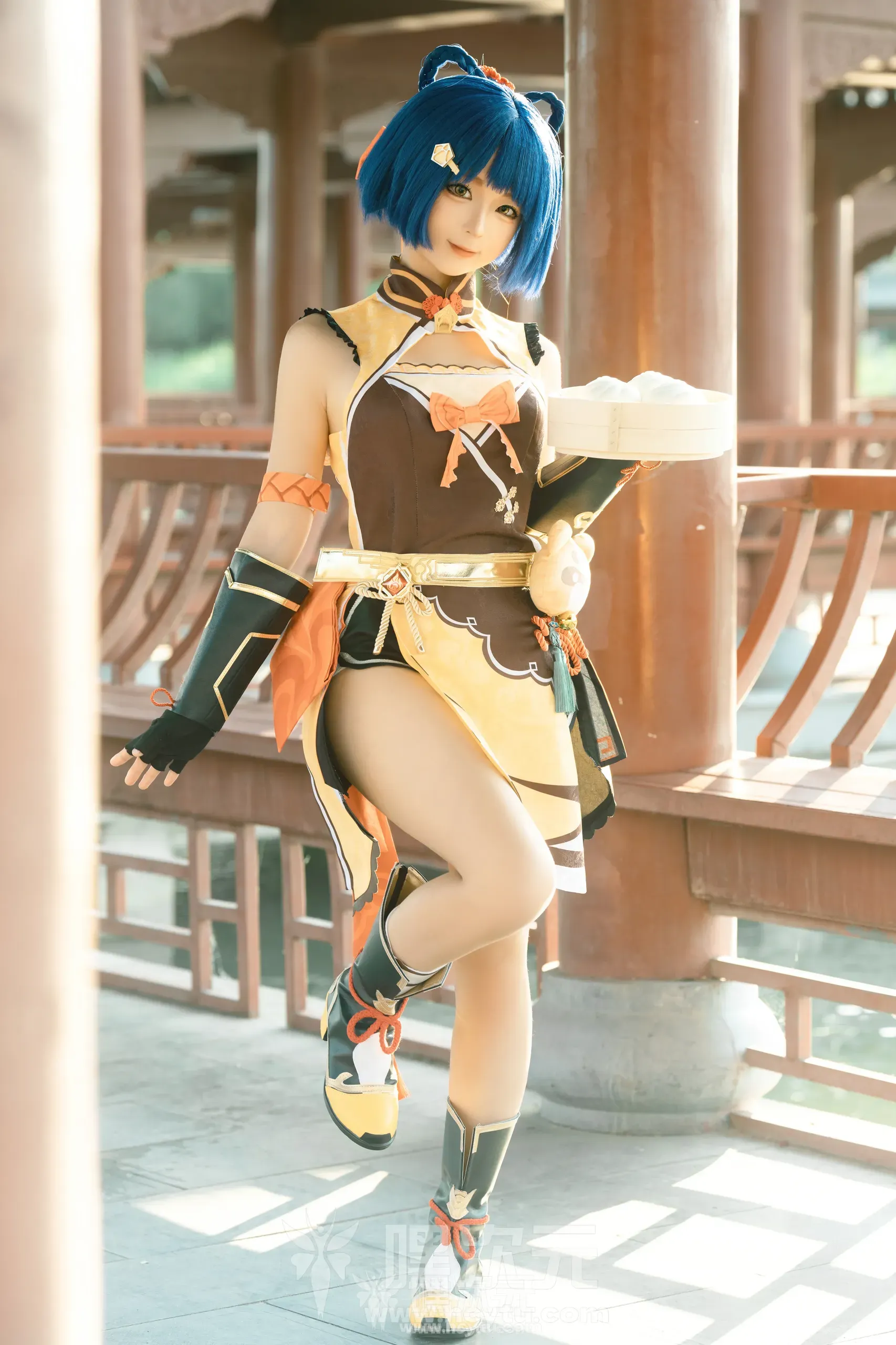 蠢沫沫 香菱女仆  美女写真图片欣赏