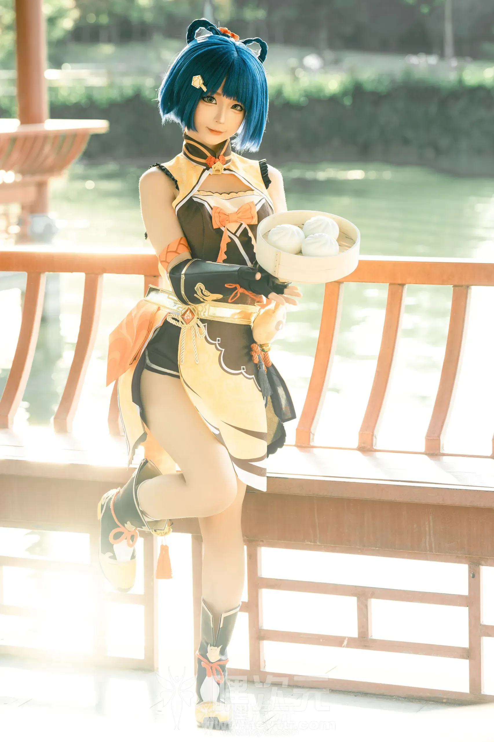 蠢沫沫 香菱女仆  美女写真图片欣赏