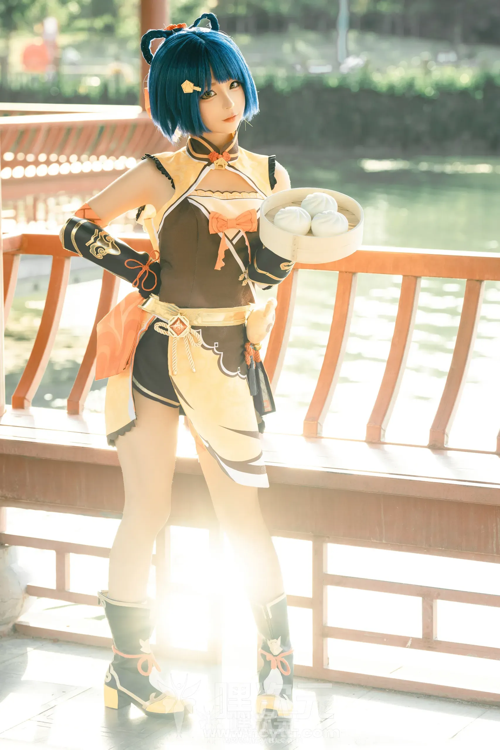 蠢沫沫 香菱女仆  美女写真图片欣赏
