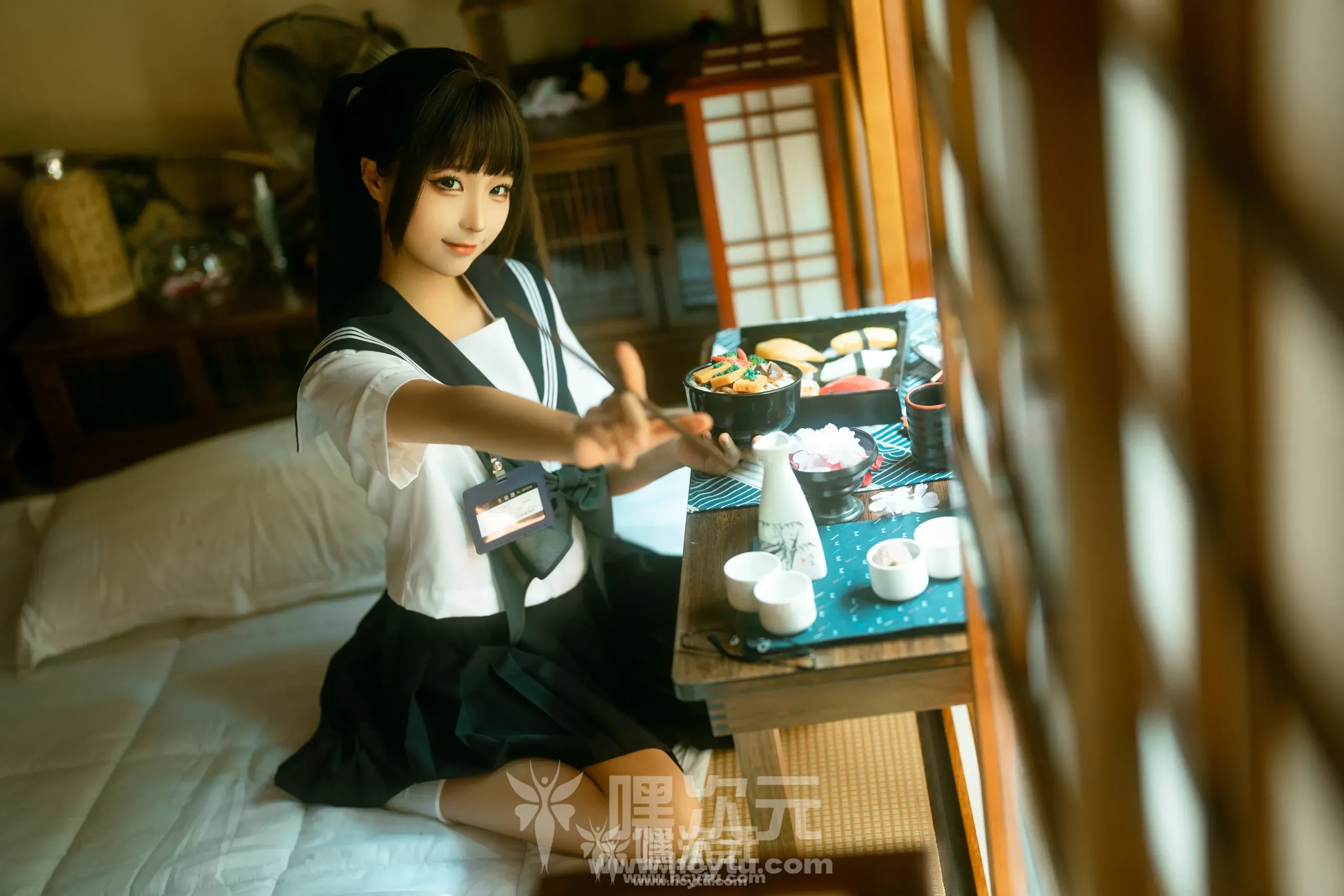 蠢沫沫 居家学妹 美女写真图片欣赏