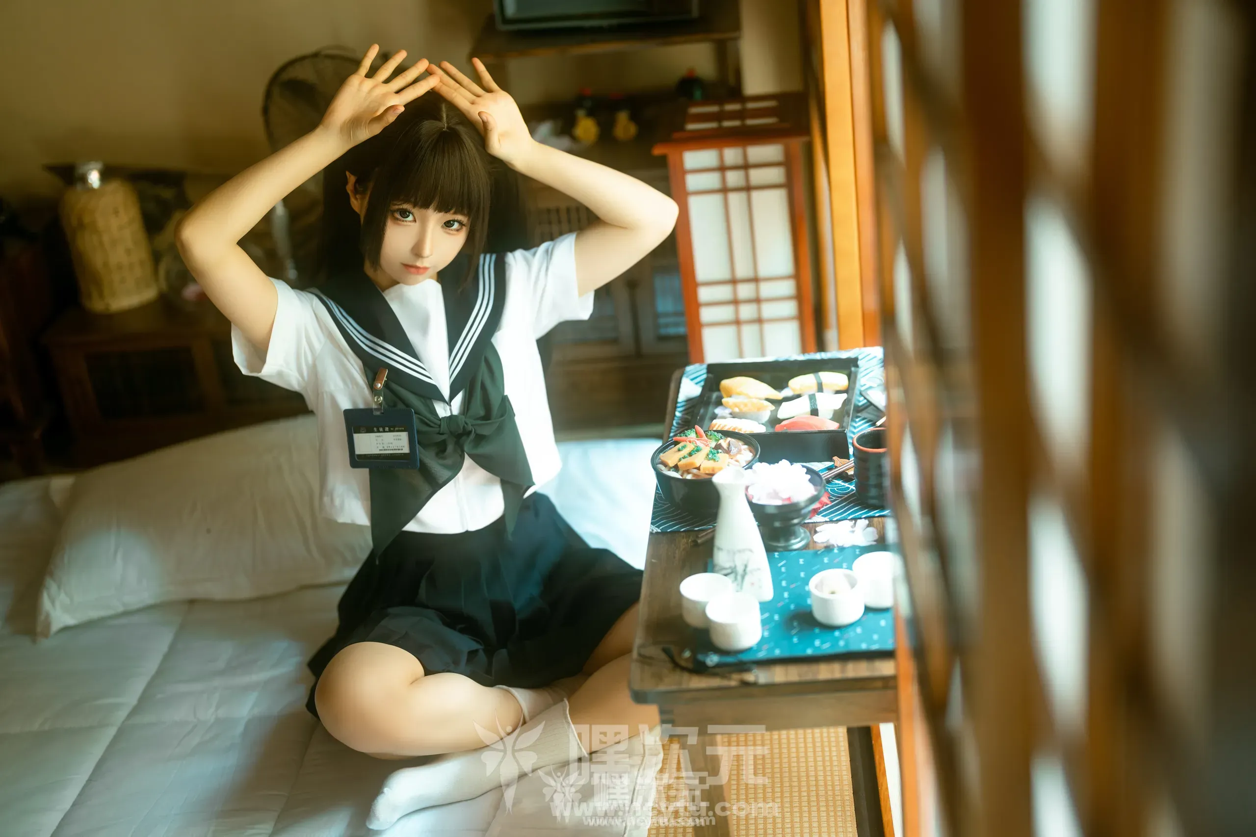 蠢沫沫 居家学妹 美女写真图片欣赏