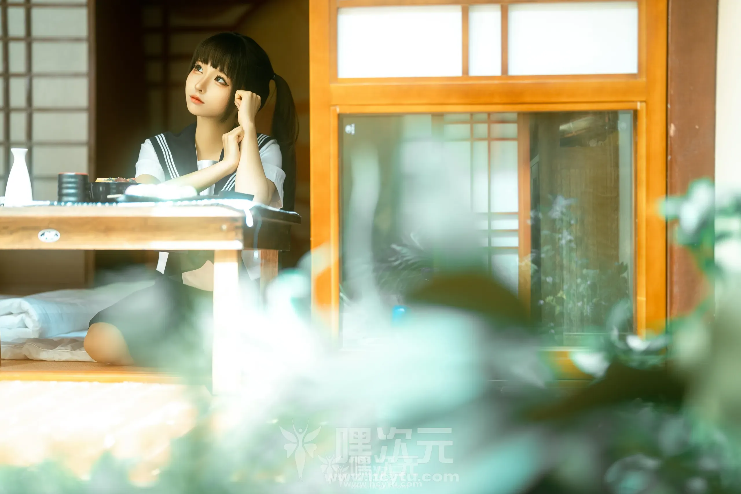 蠢沫沫 居家学妹 美女写真图片欣赏