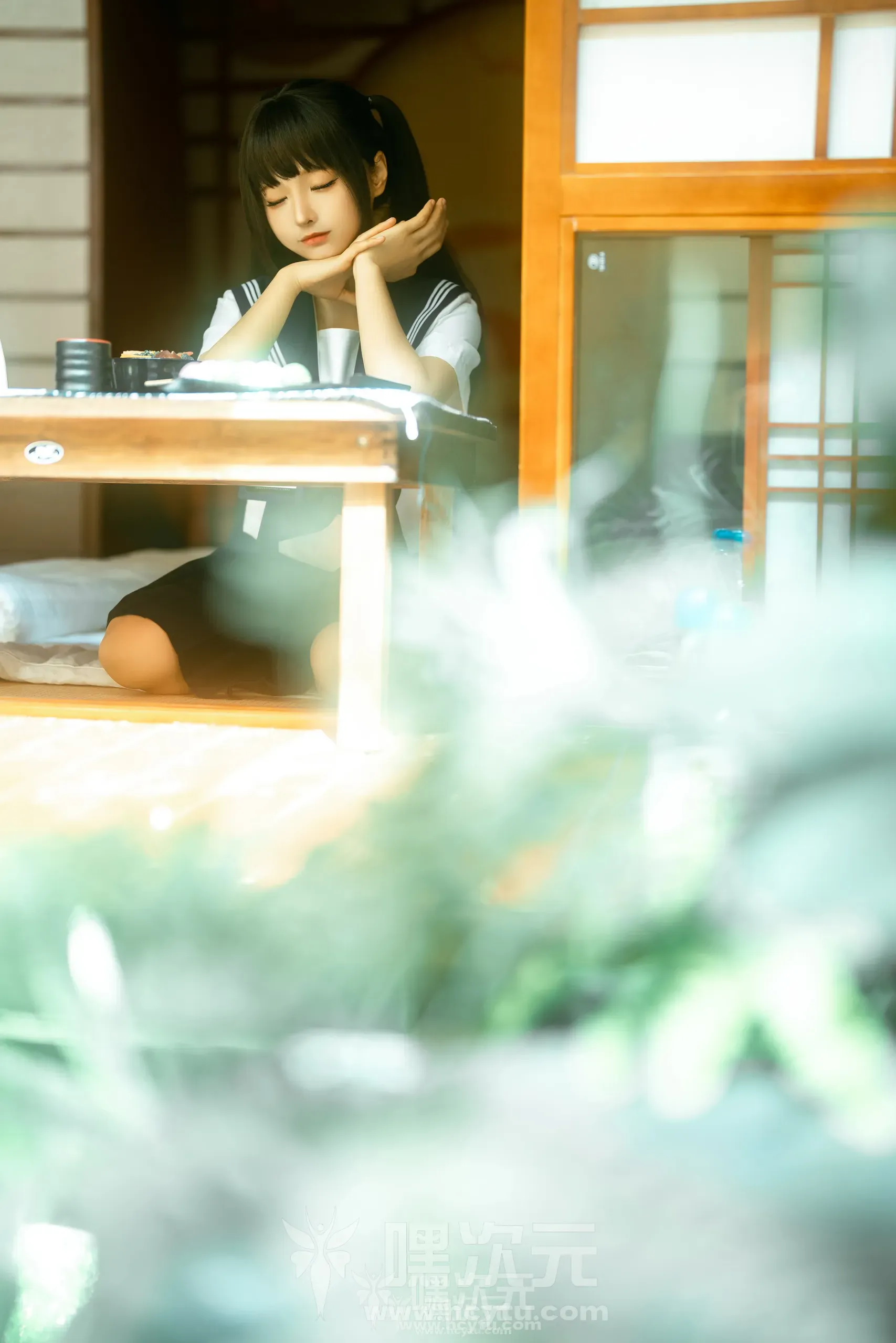 蠢沫沫 居家学妹 美女写真图片欣赏