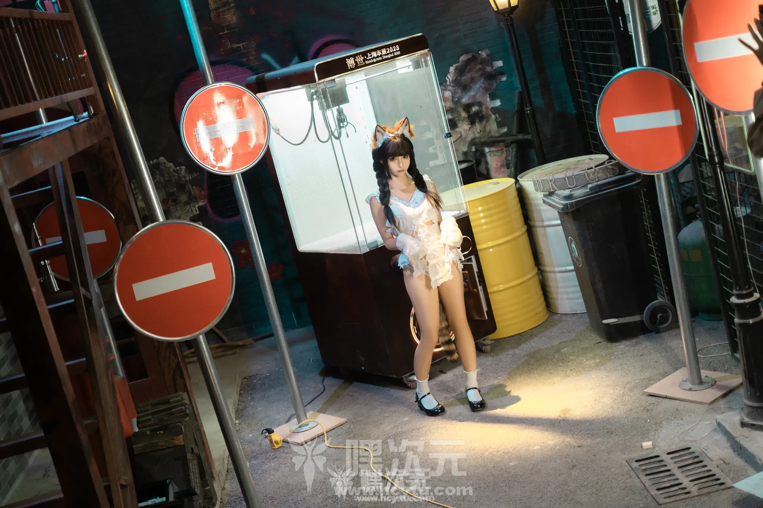 蠢沫沫《娃娃机》一月最新写真图片-嘿次元
