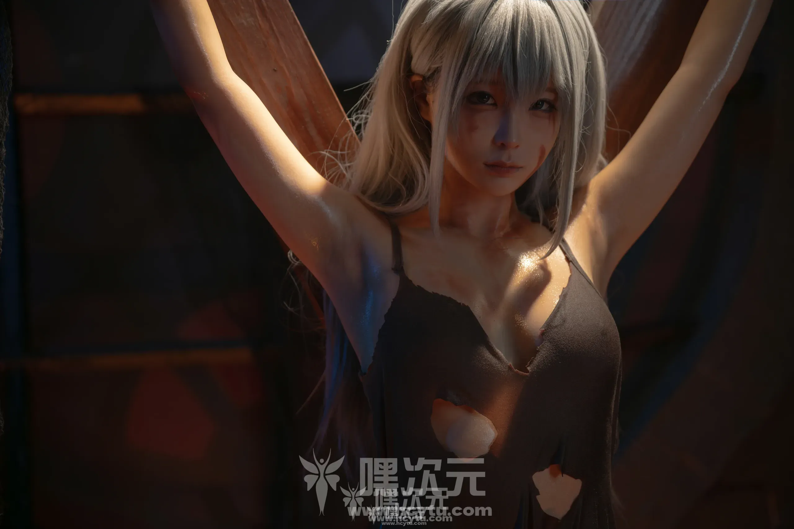 蠢沫沫 奴隶少女希尔薇图片在线欣赏