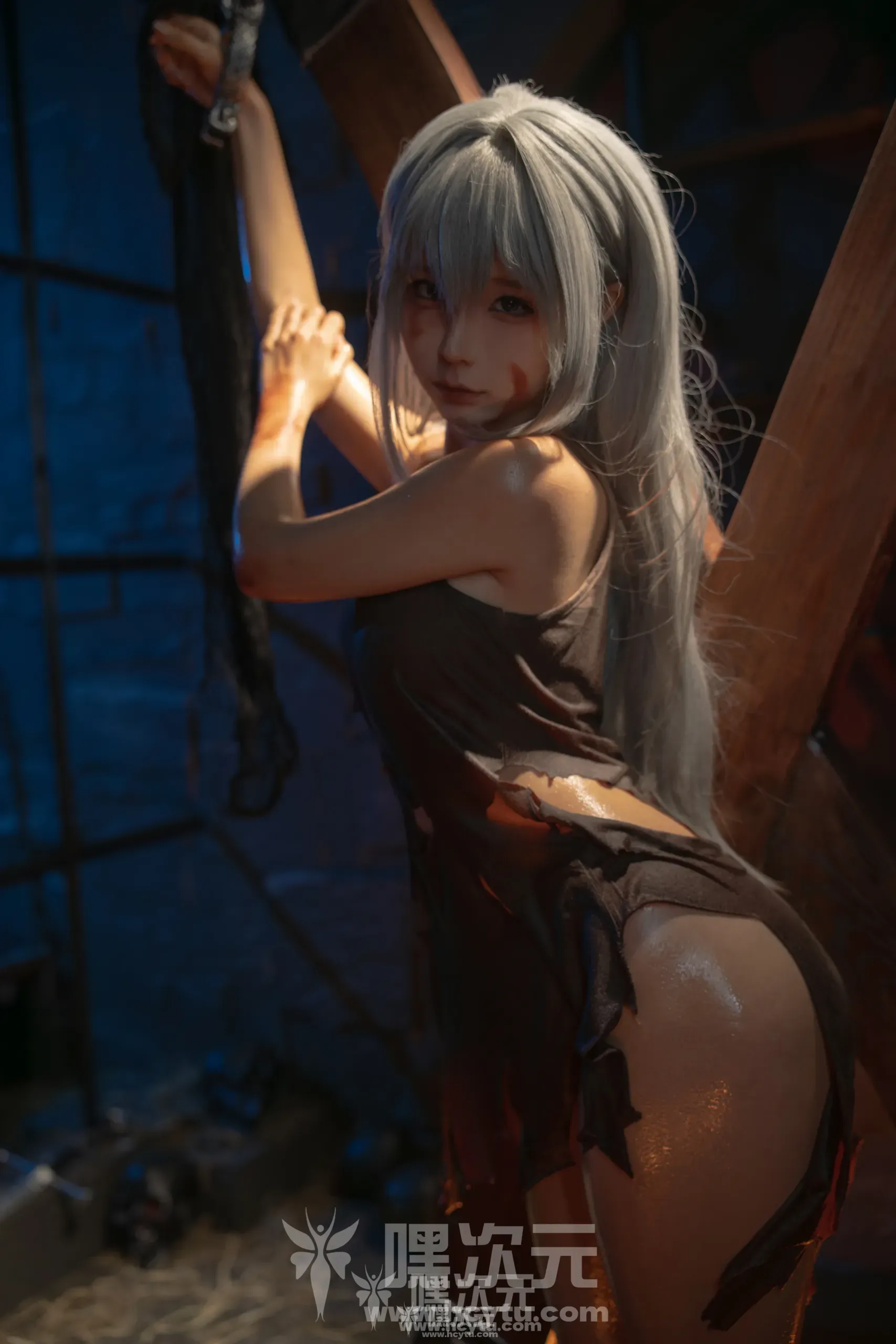 蠢沫沫 奴隶少女希尔薇图片在线欣赏