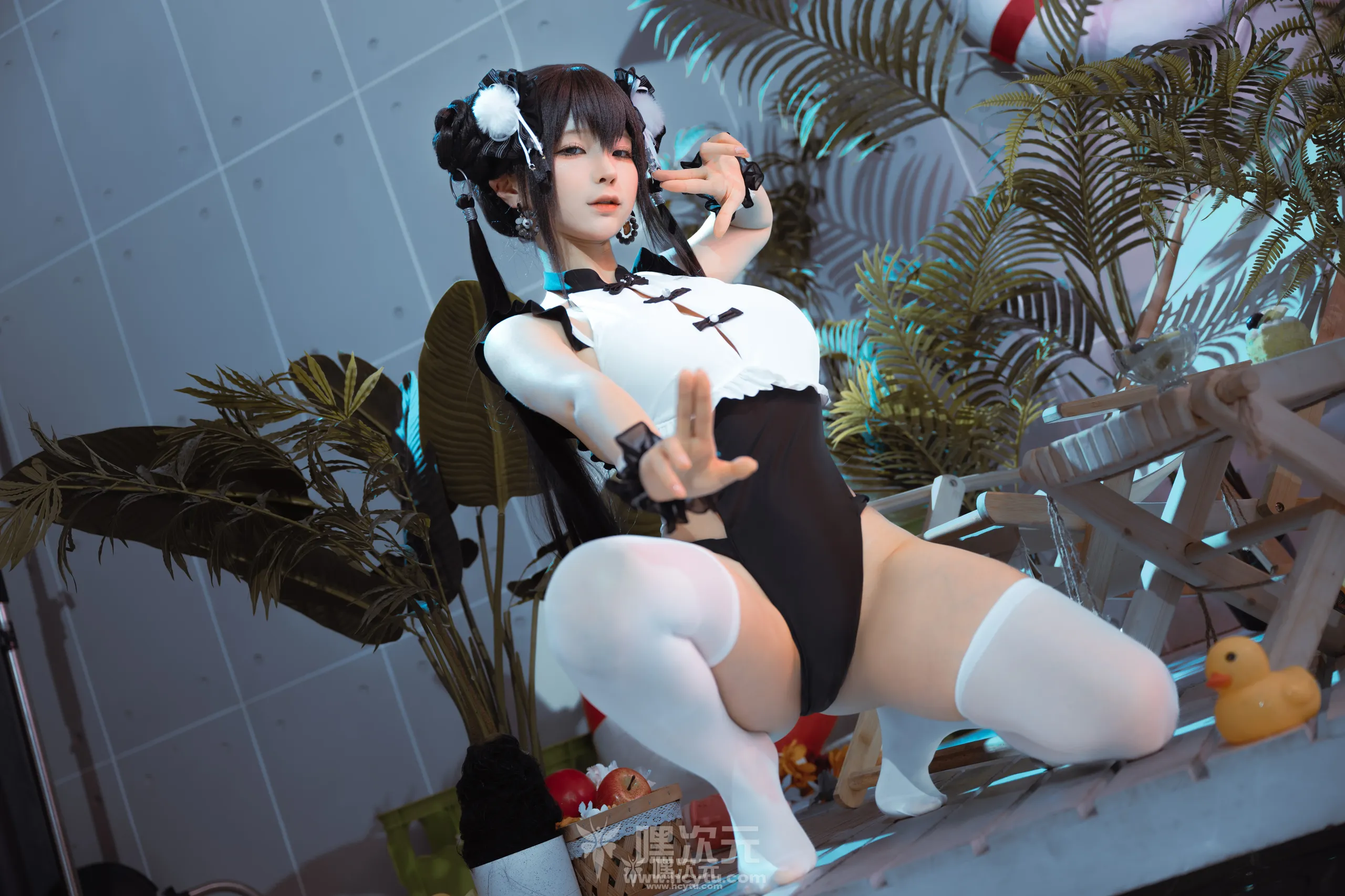 蠢沫沫 熊猫娘最新写真图片在线观看