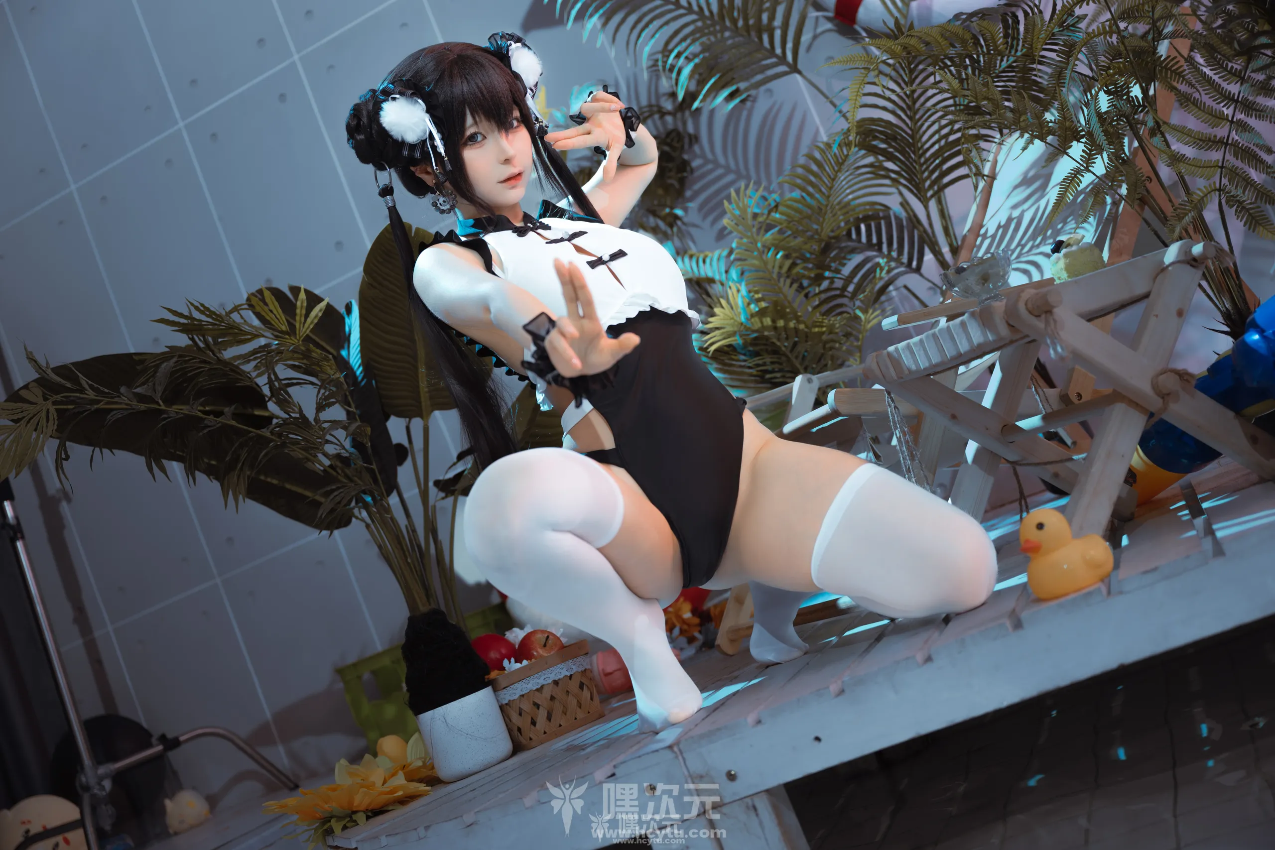 蠢沫沫 熊猫娘最新写真图片在线观看